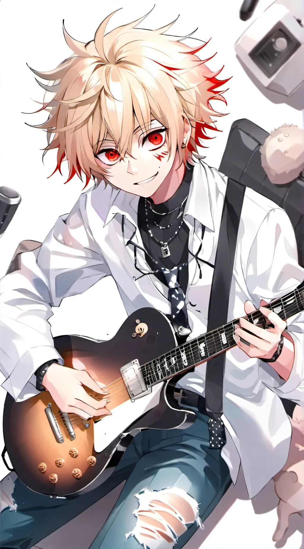 ai character: katsuki bakugo background