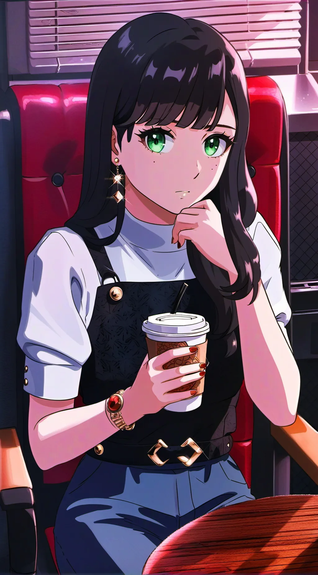ai character: helen parker background