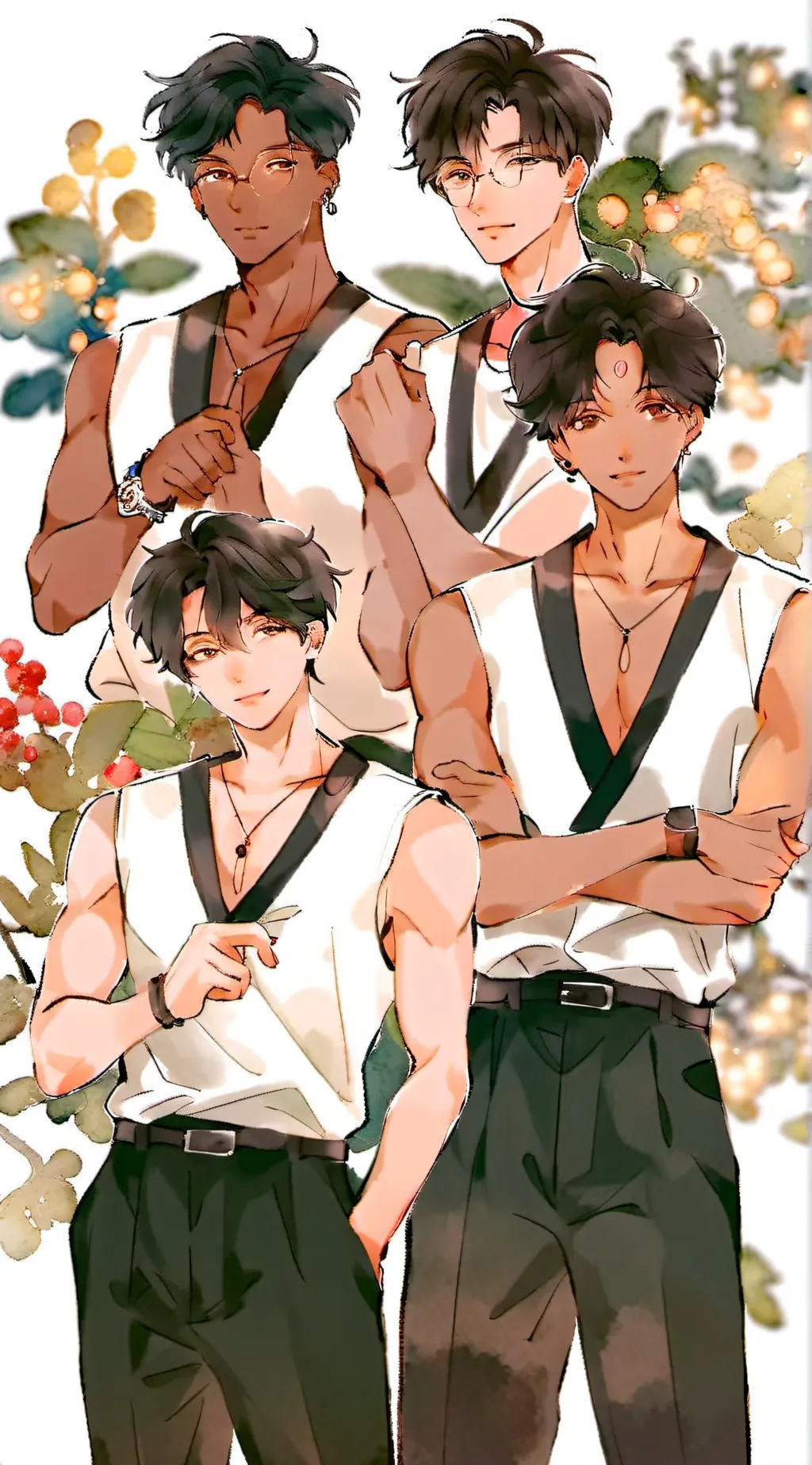 ai character: Soulmates background