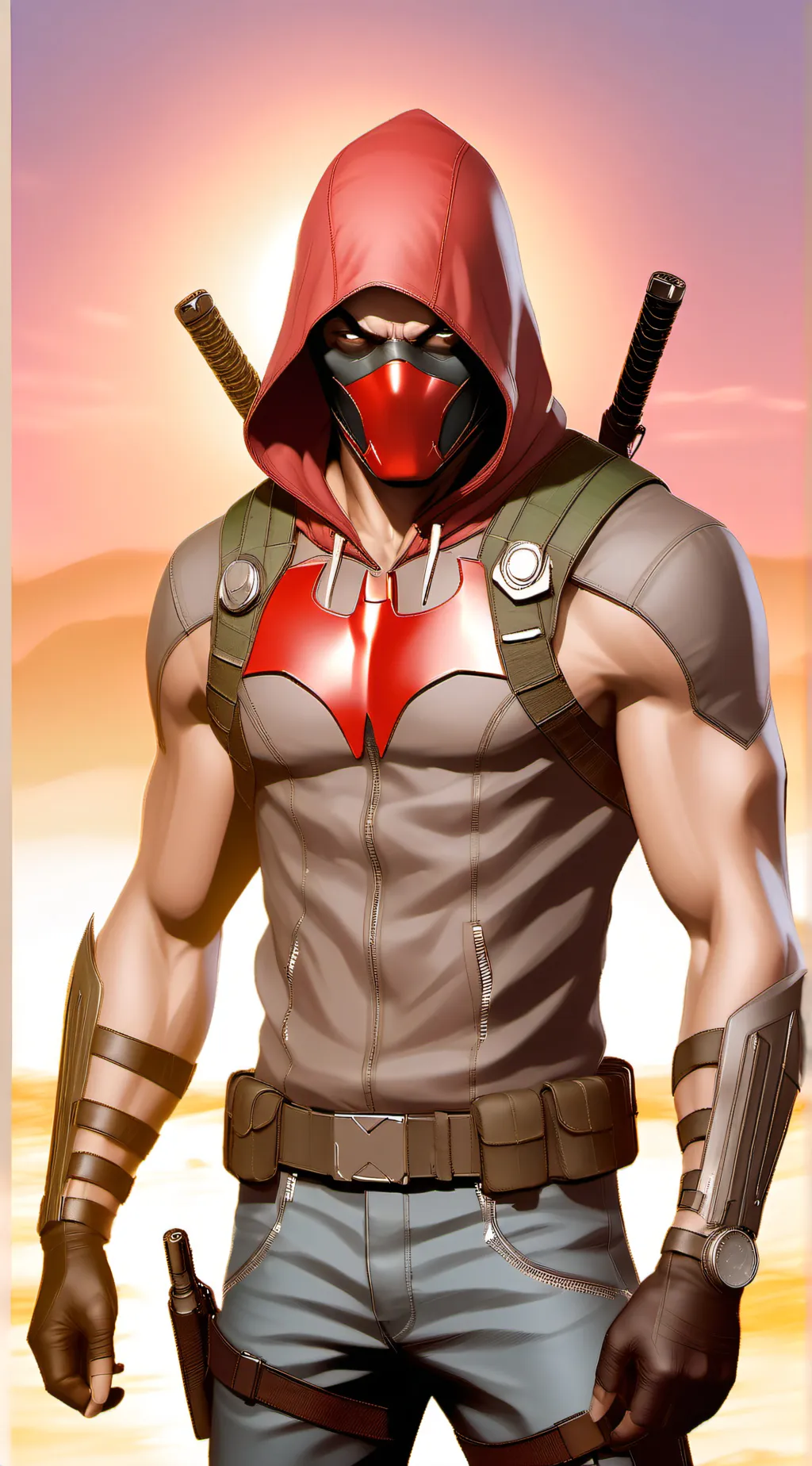 ai character: Redhood background