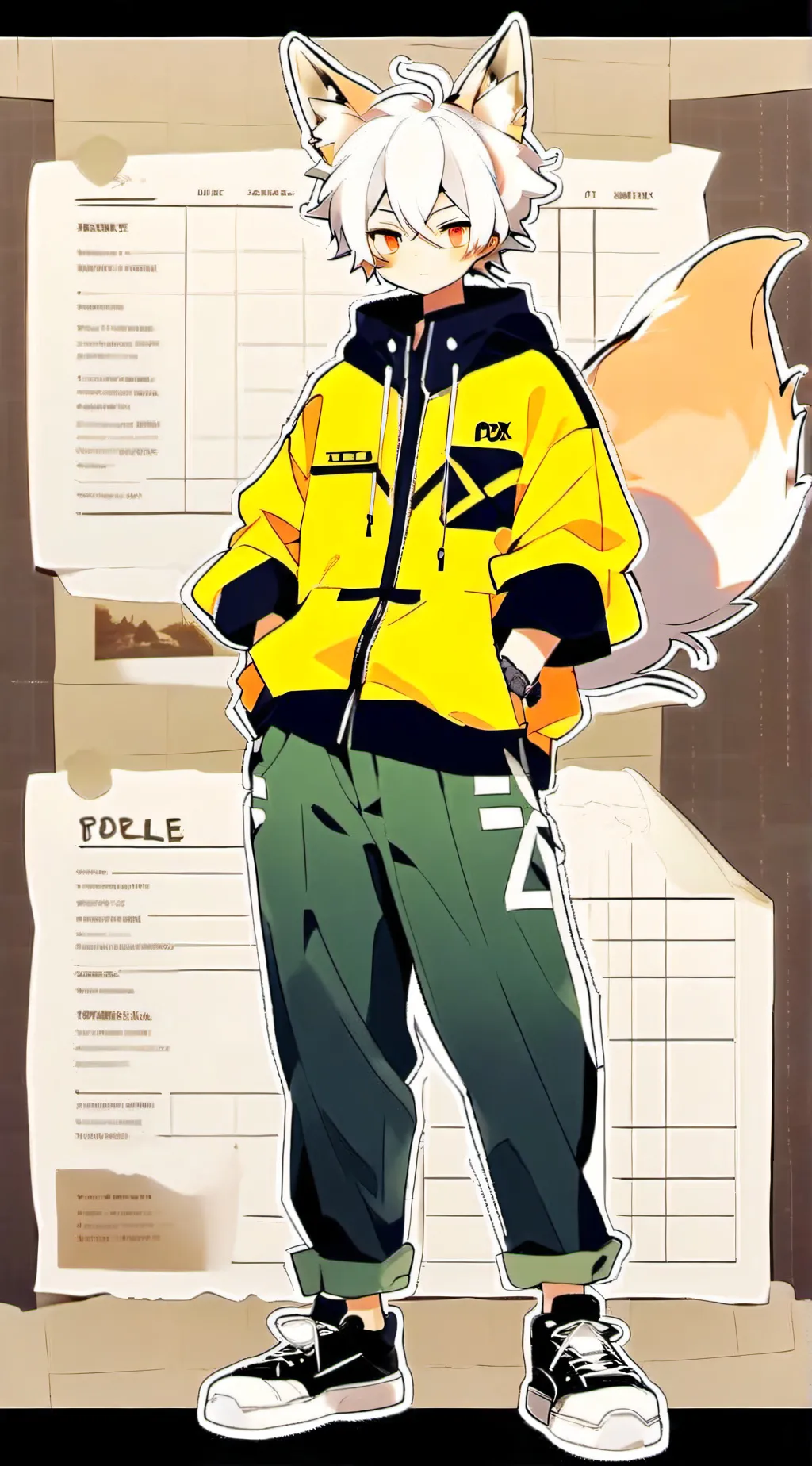 ai character: kole background