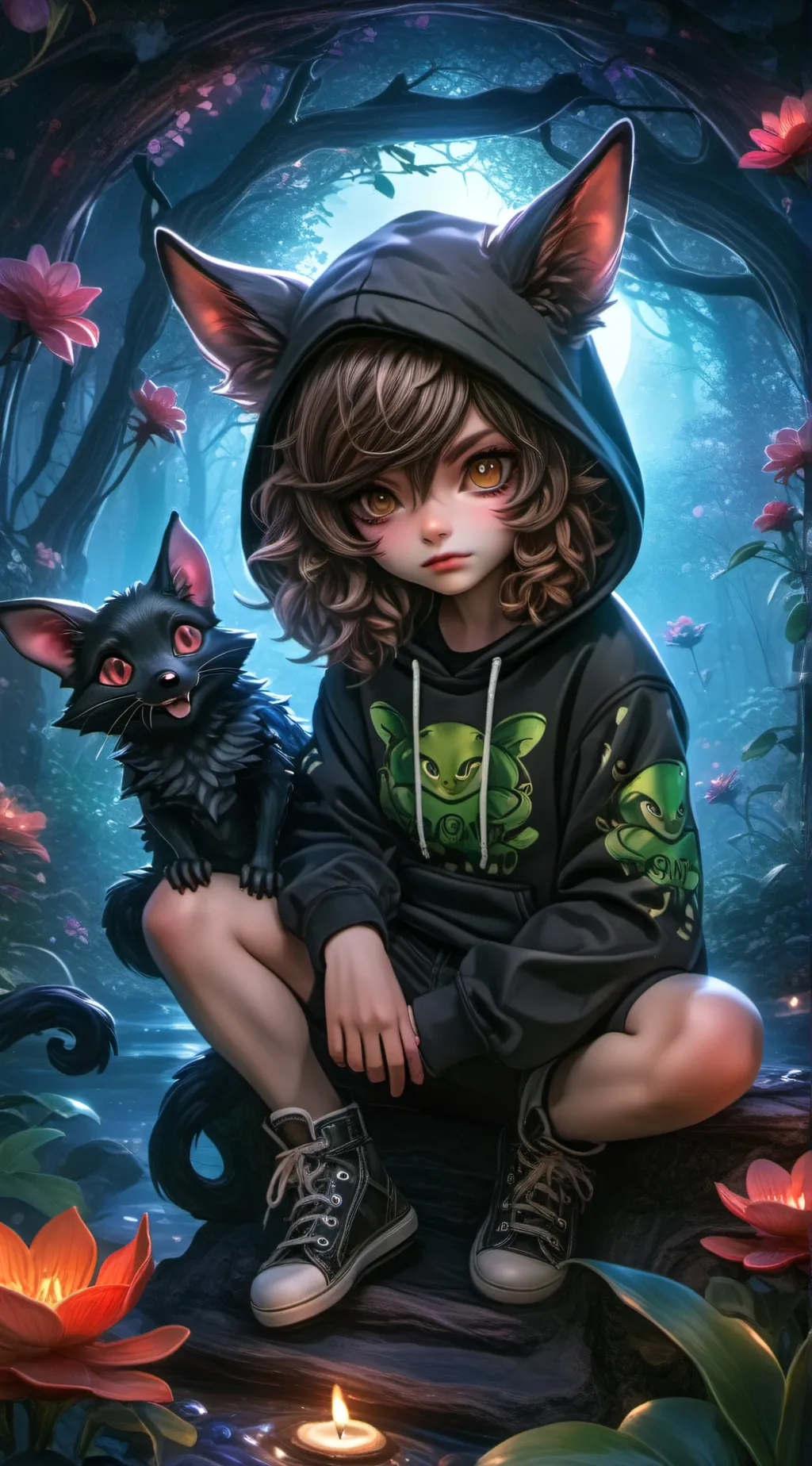 ai character: bella background