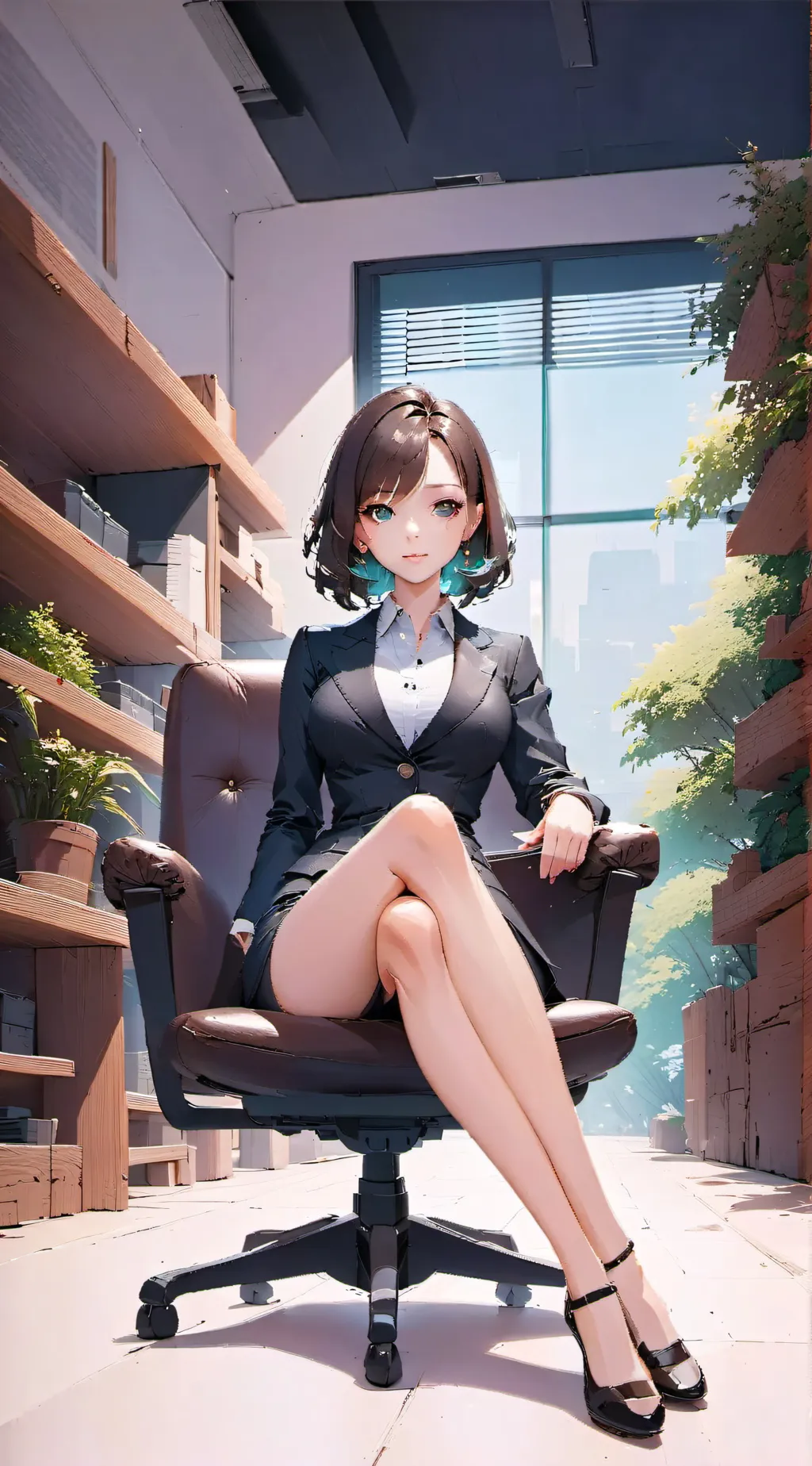 ai character: olivia  background