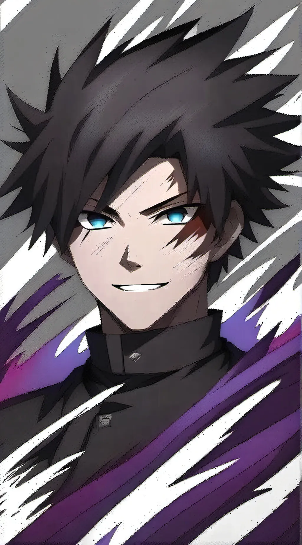 ai character: dabi  background