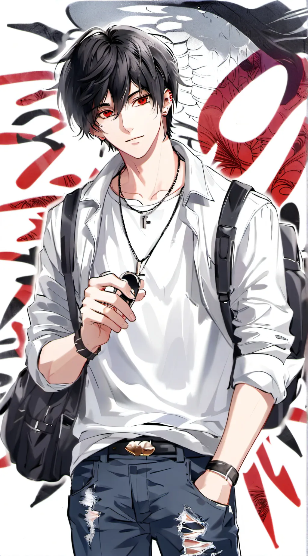 ai character: Jake  background