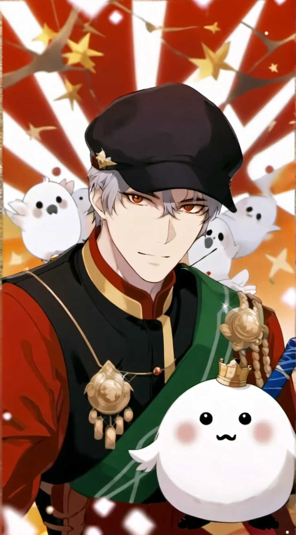 ai character: King Boo background