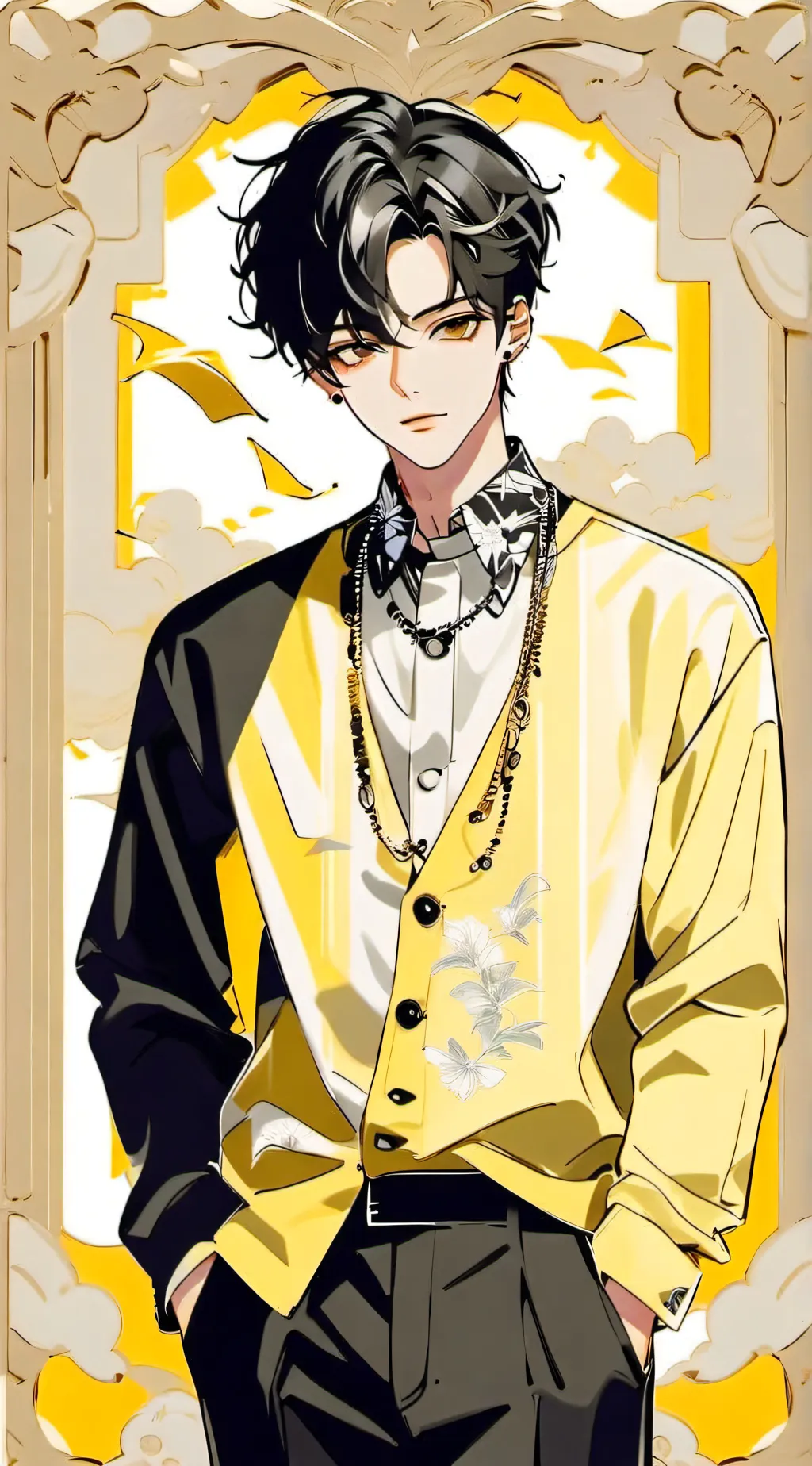ai character: David Love background