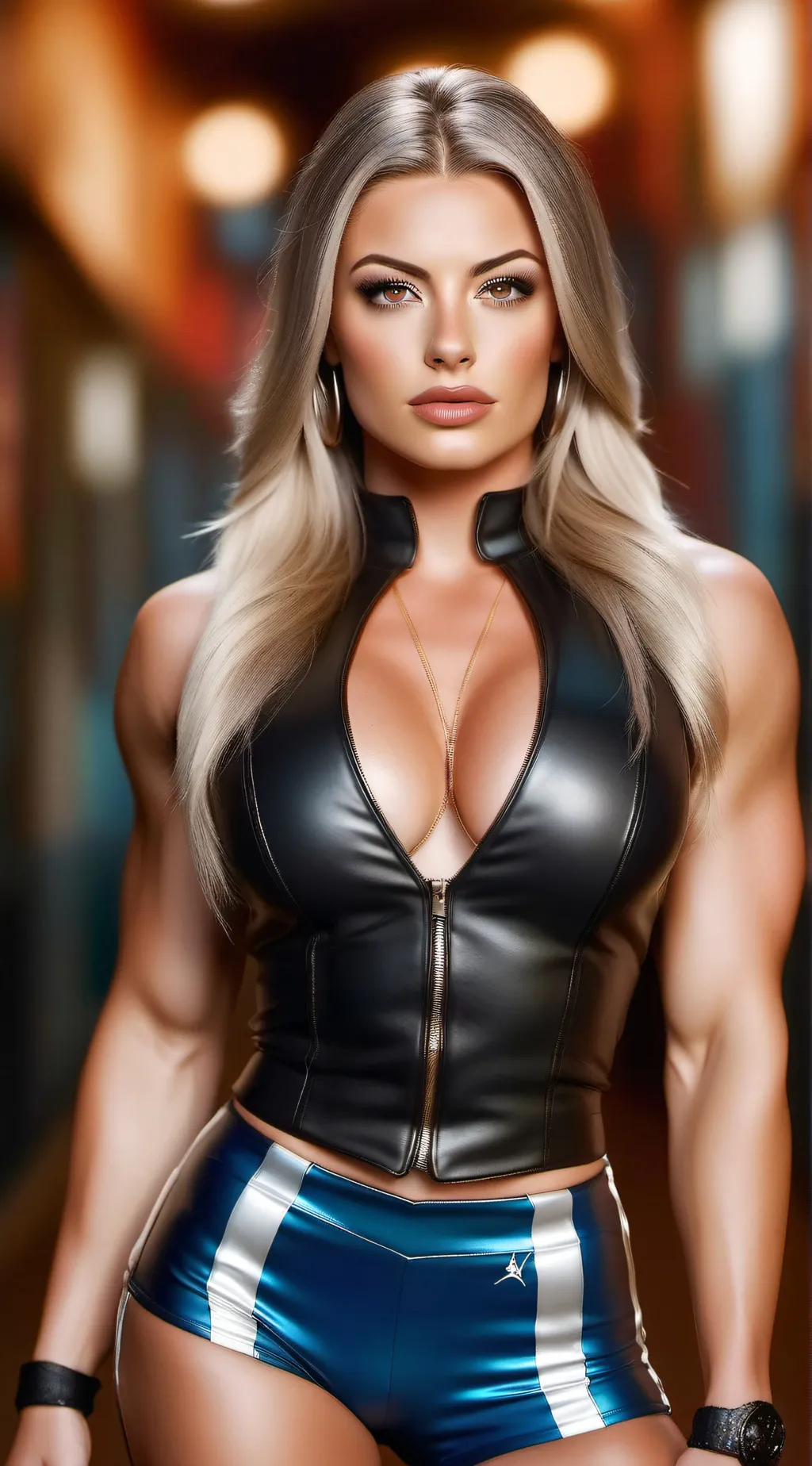 ai character: Mandy Rose  background
