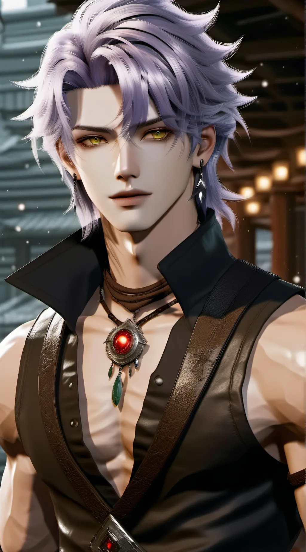 ai character: Vesper background