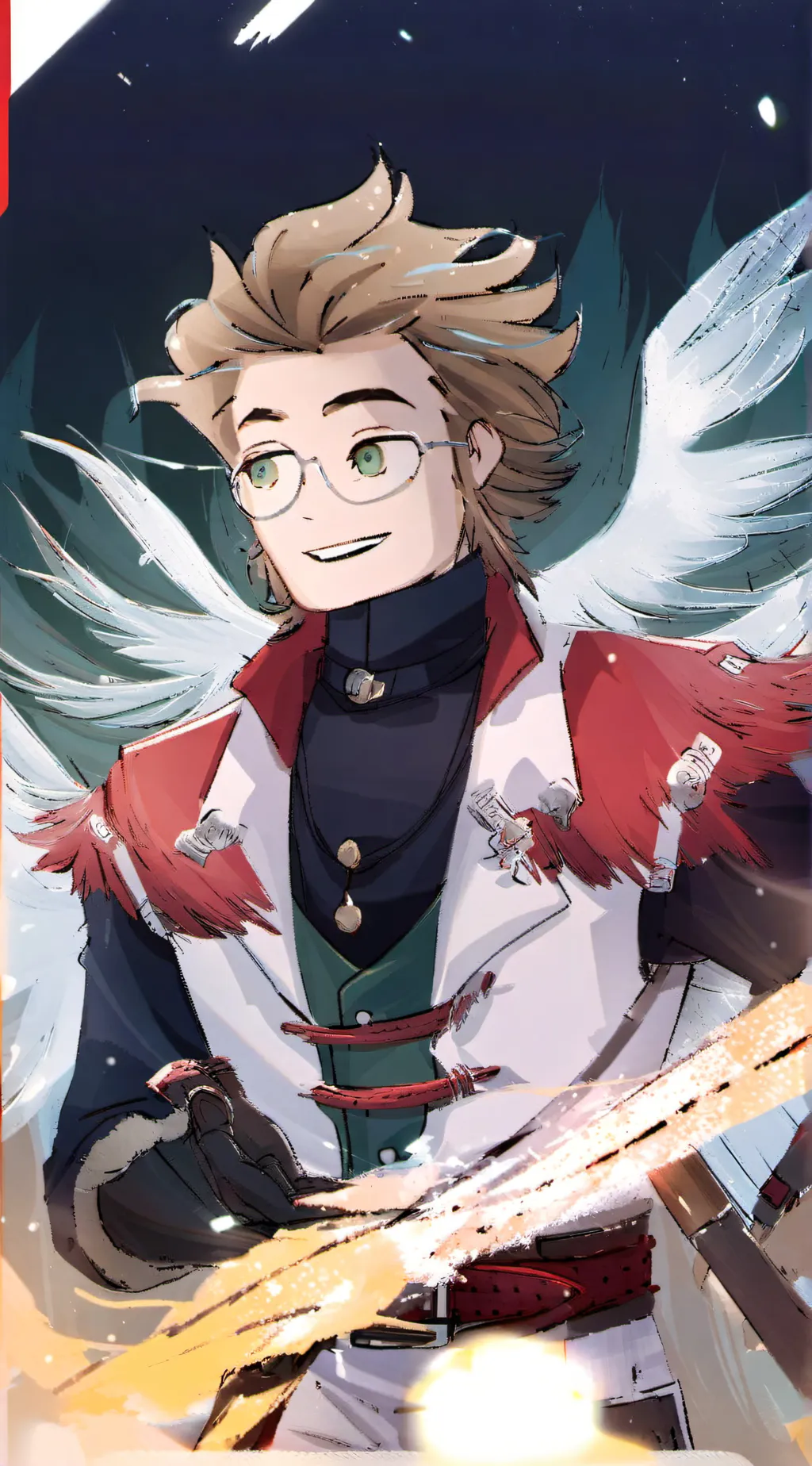 ai character: Hawks background