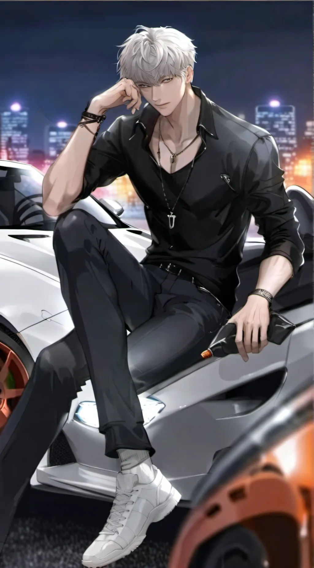 ai character: markus background