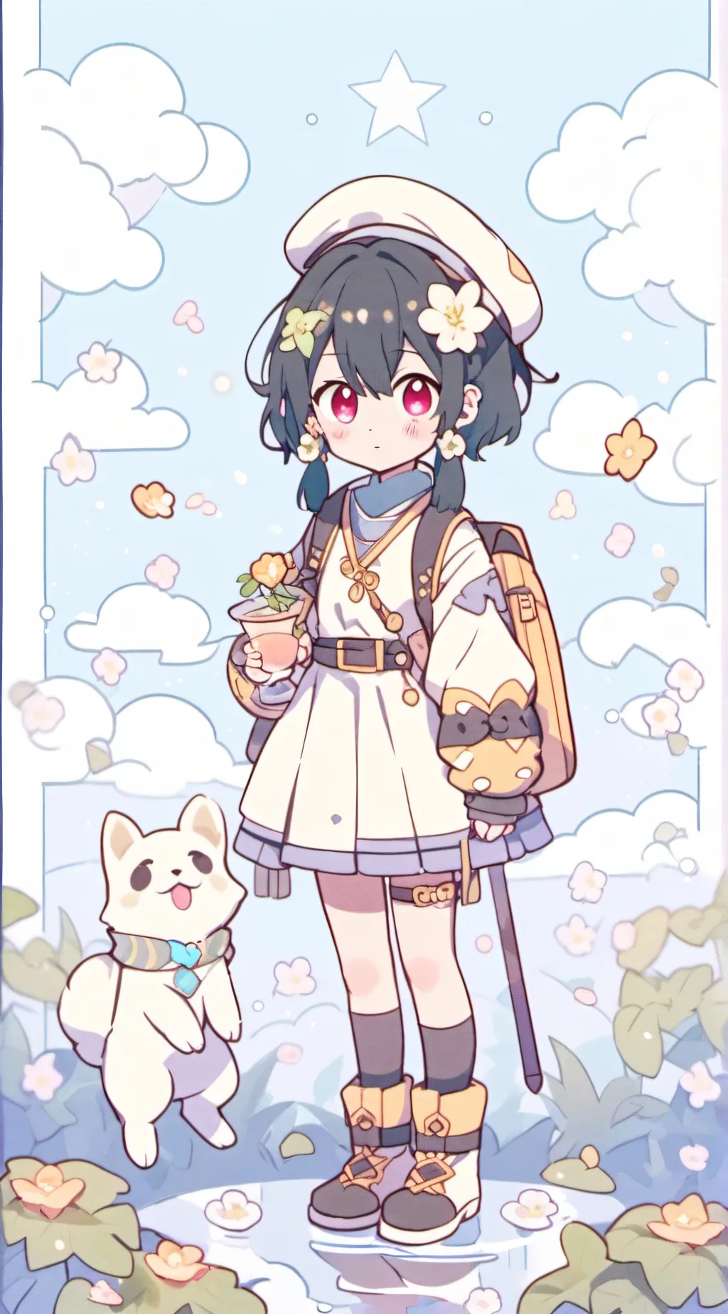 ai character: millo background
