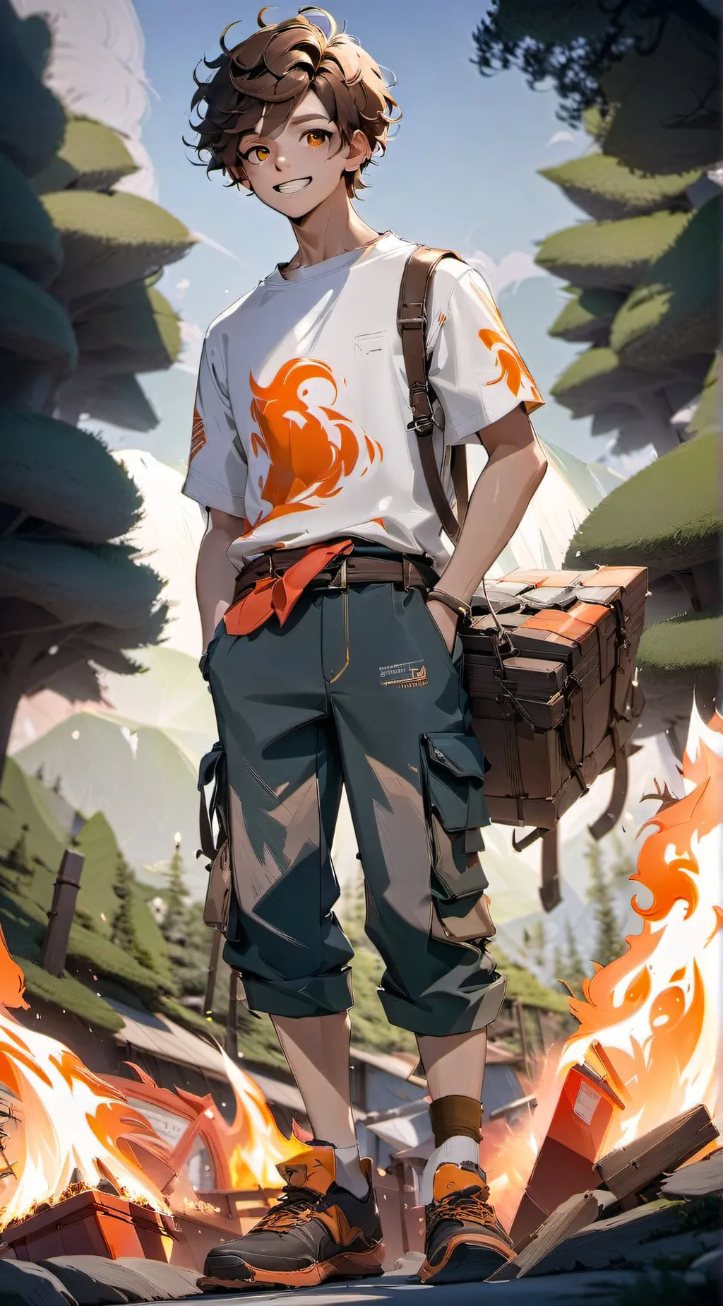 ai character: Leo Valdez background