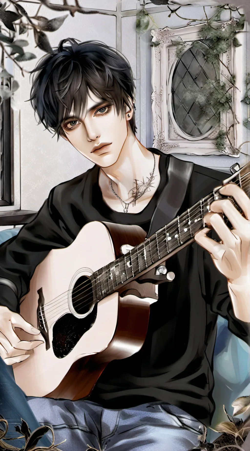 ai character: Brian Wilson background