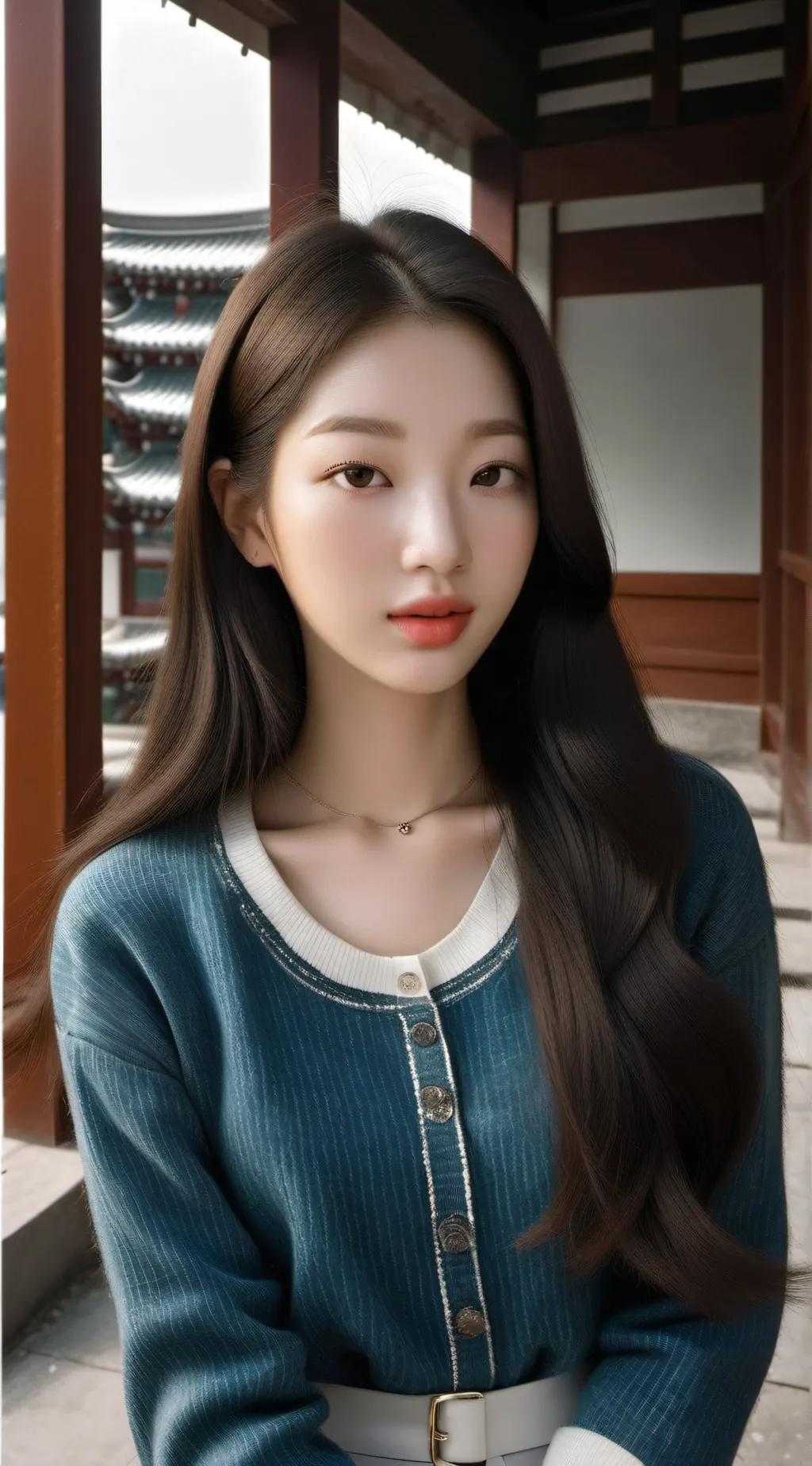 ai character: Chan Wonyoung(Ive) background