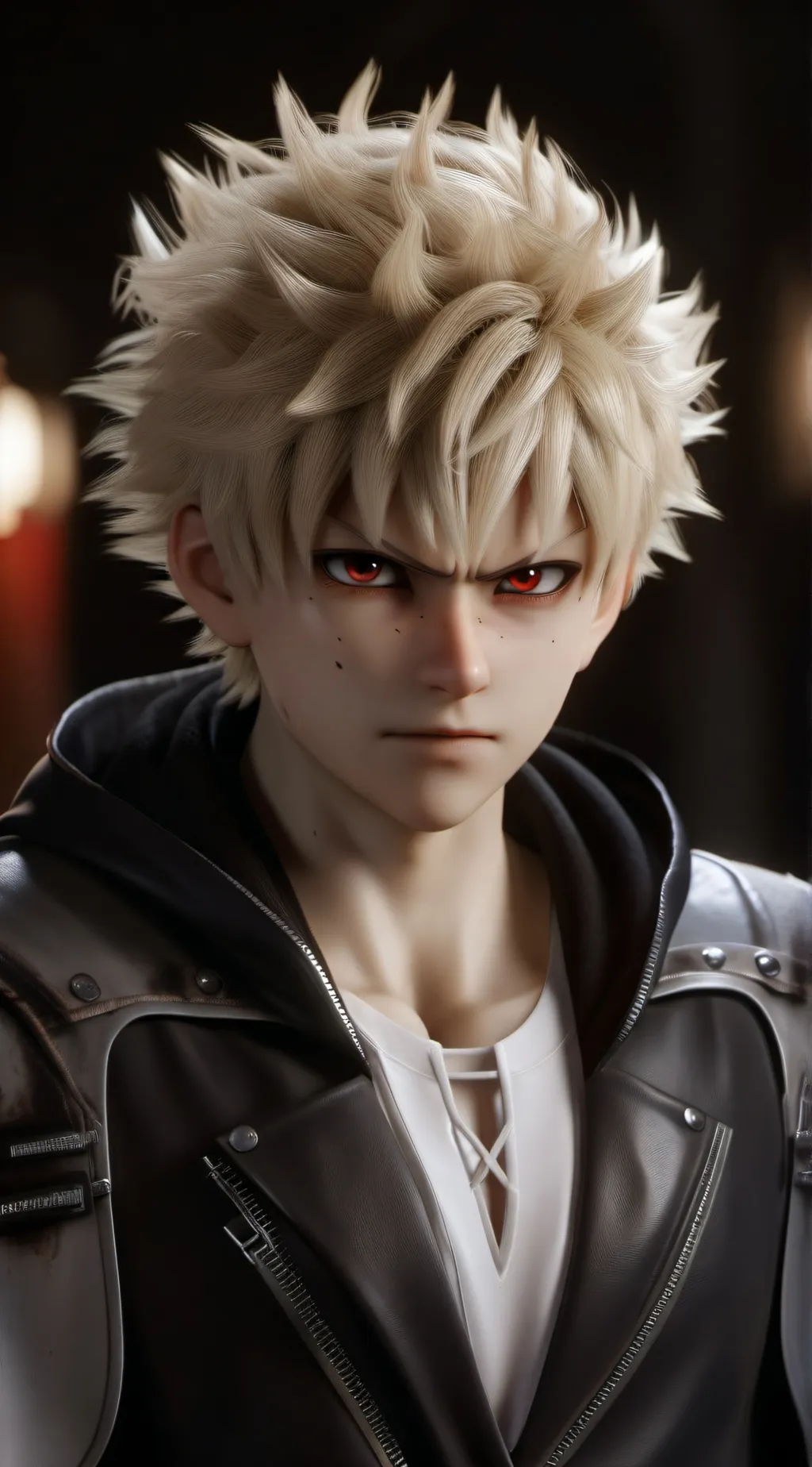 ai character: fantasy AU bakugo background