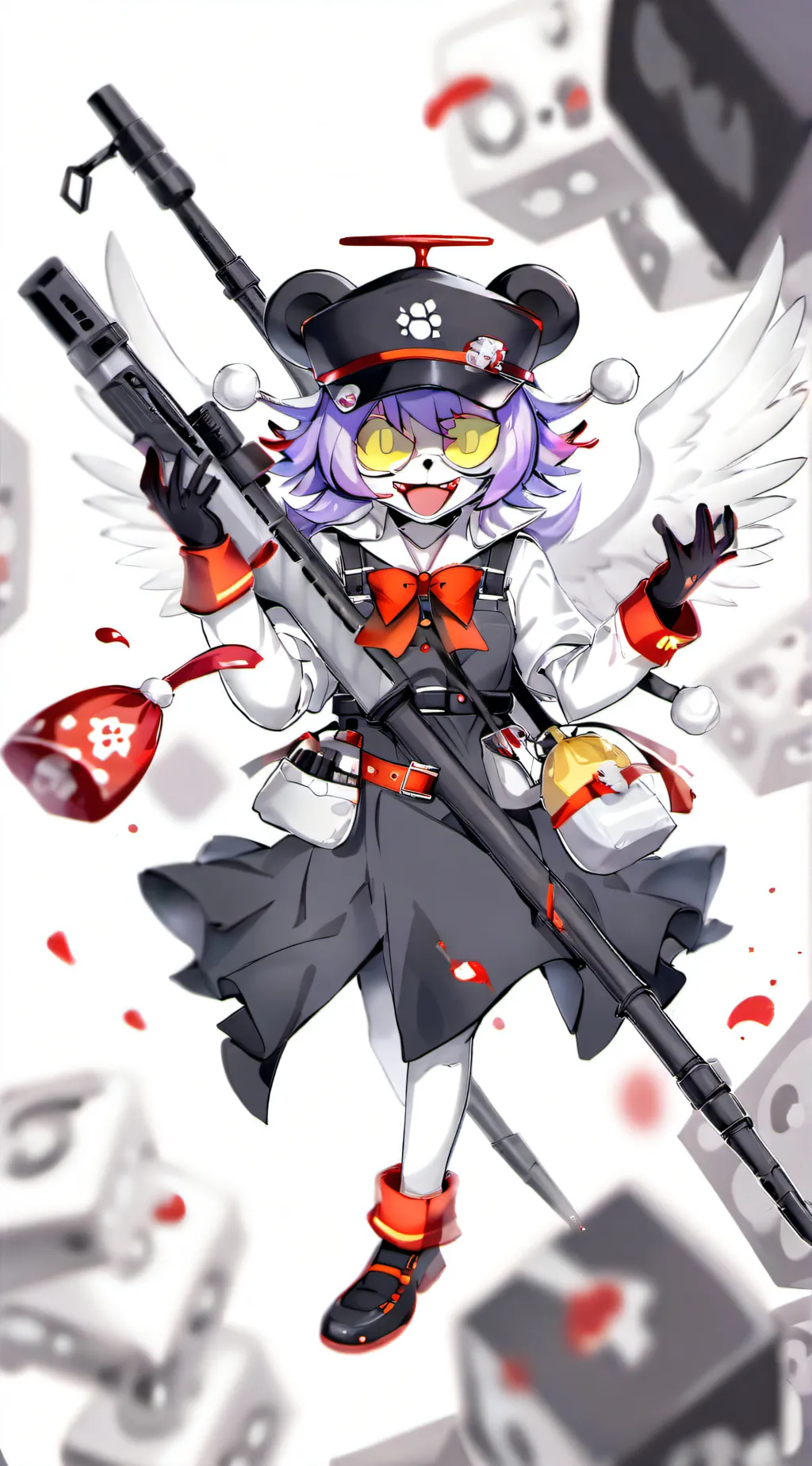 ai character: Murder Drones  background