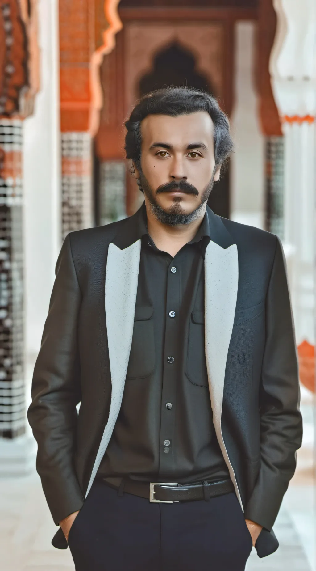 ai character: نقی معمولی background