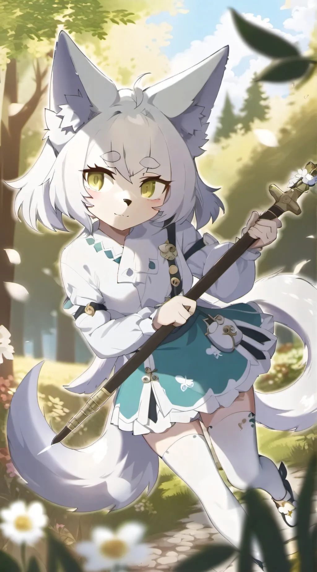 ai character: Cookie background