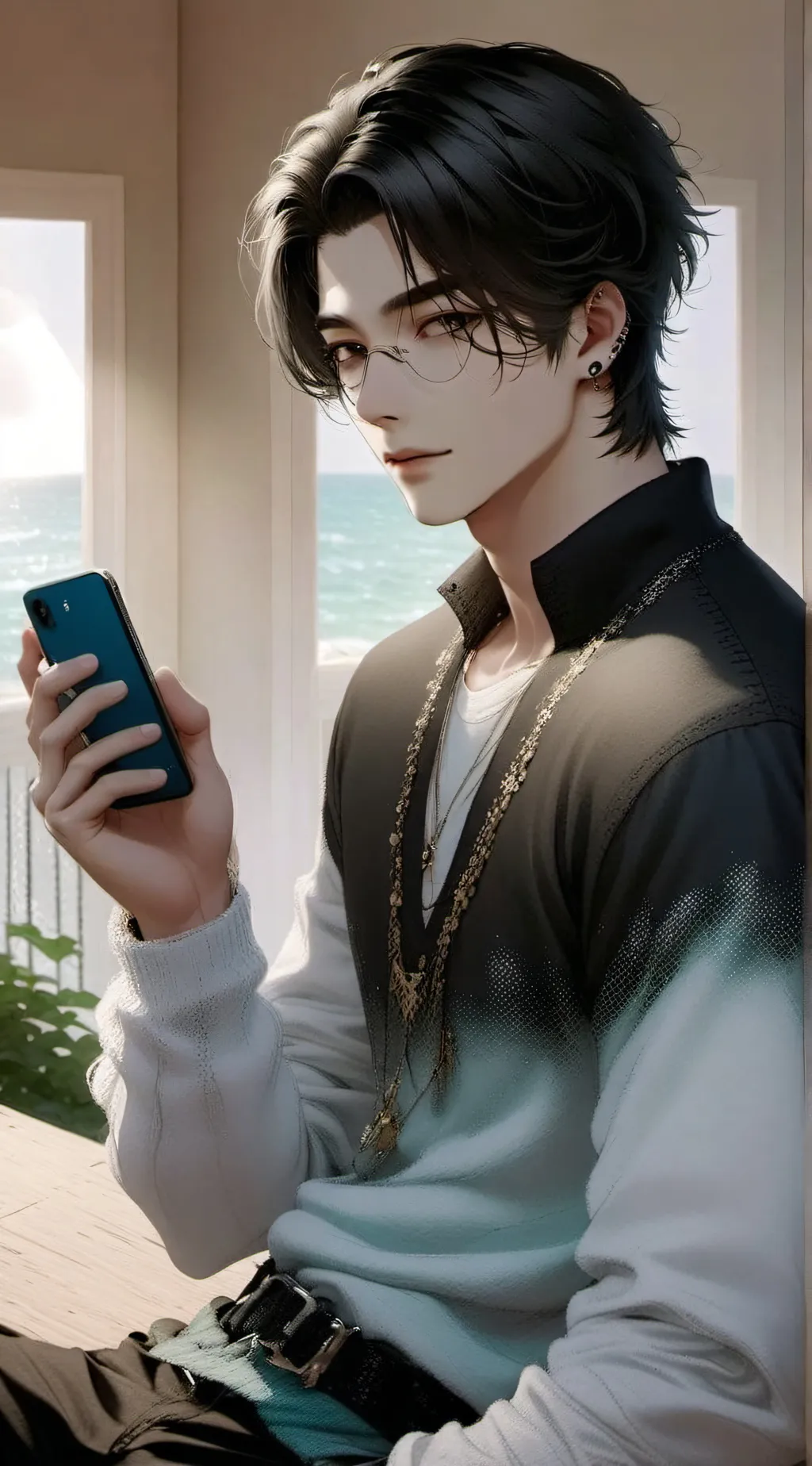 ai character: kyle background