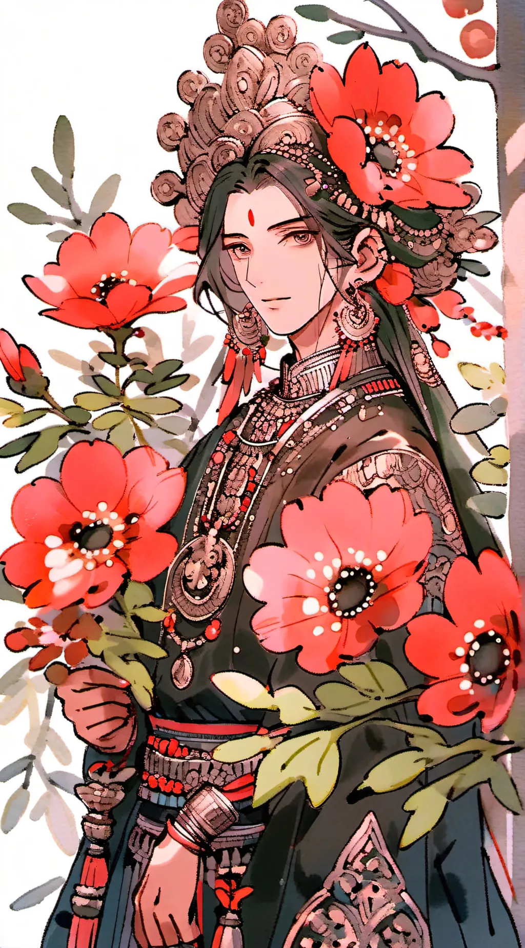 ai character: Oliver Arthur  background
