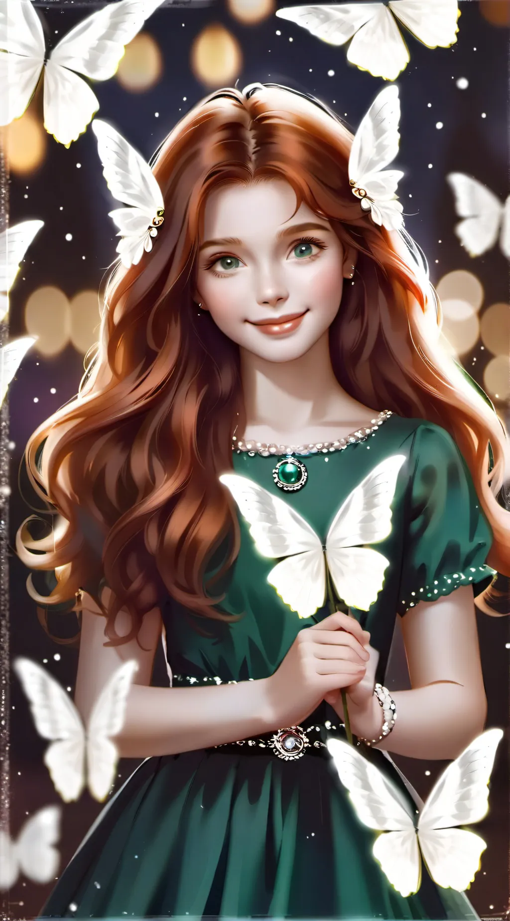 ai character:  Charlotte Weasley background