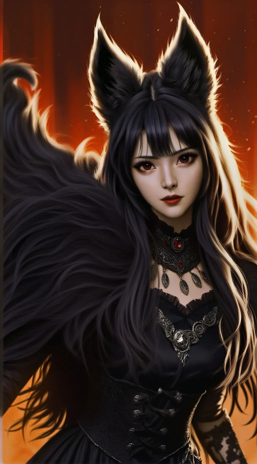 ai character: lily background