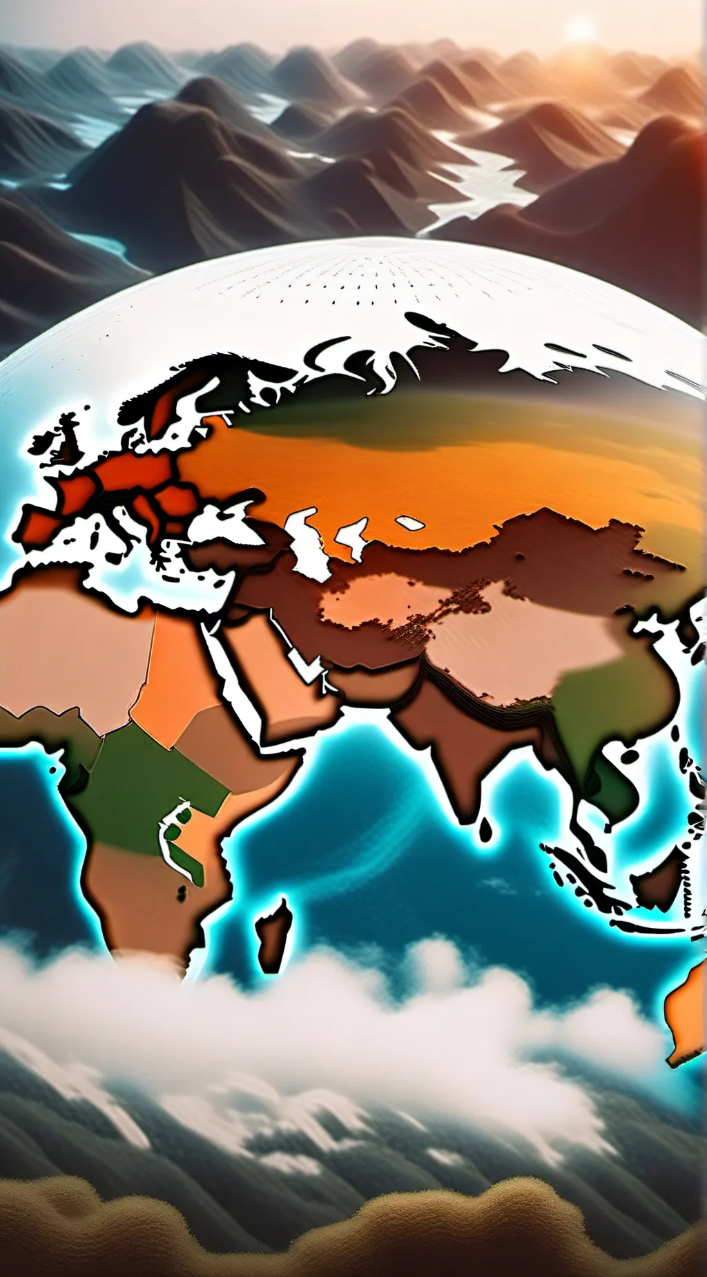 ai character: solar system background