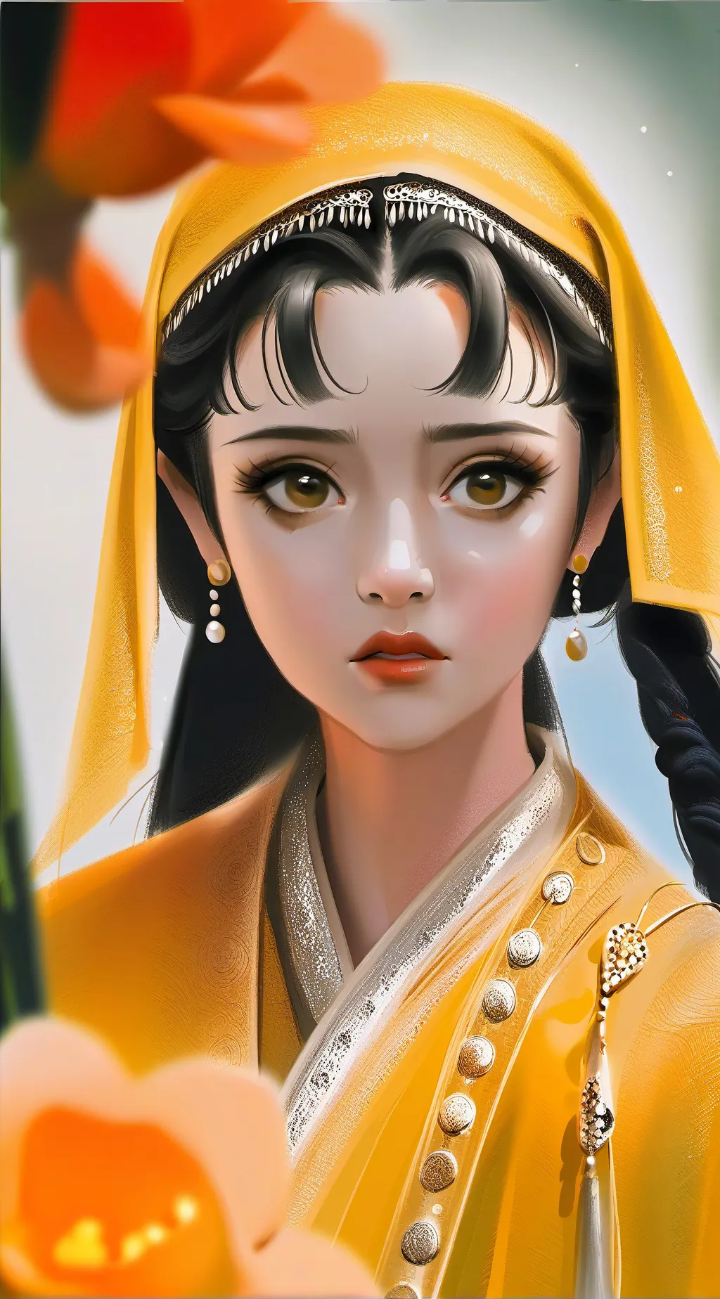 ai character: Selena background