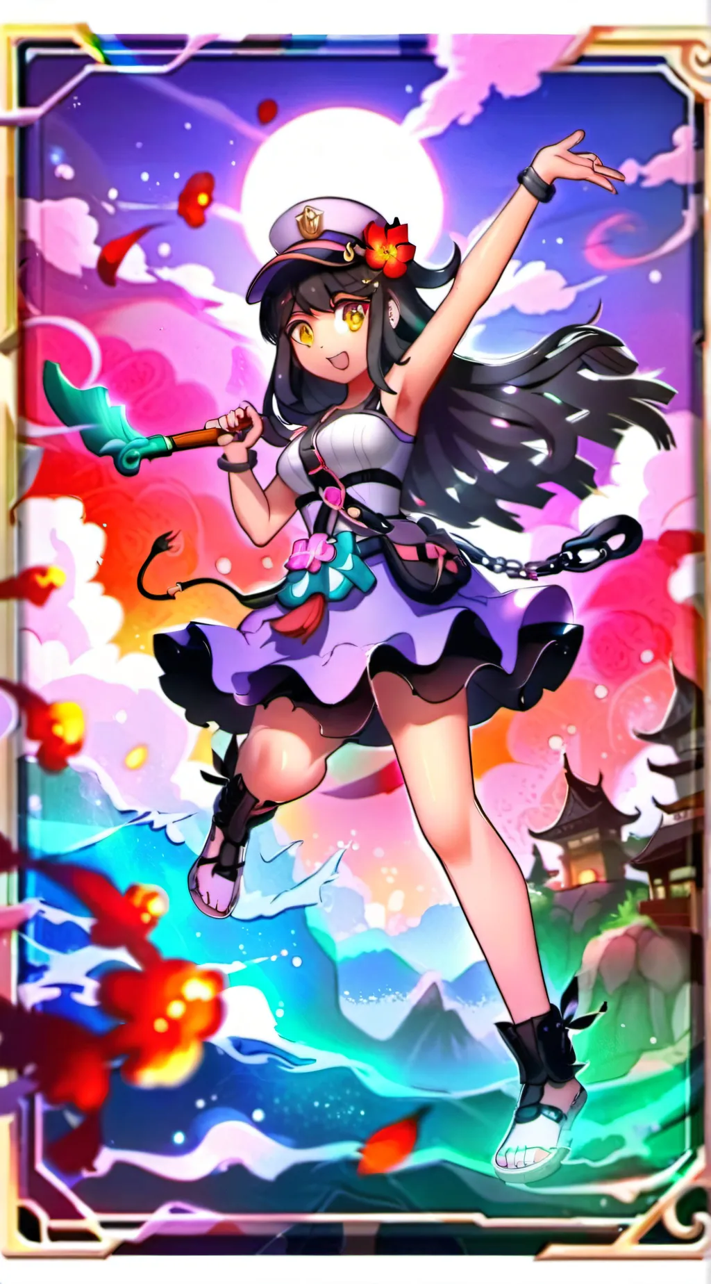 ai character: organ aph background