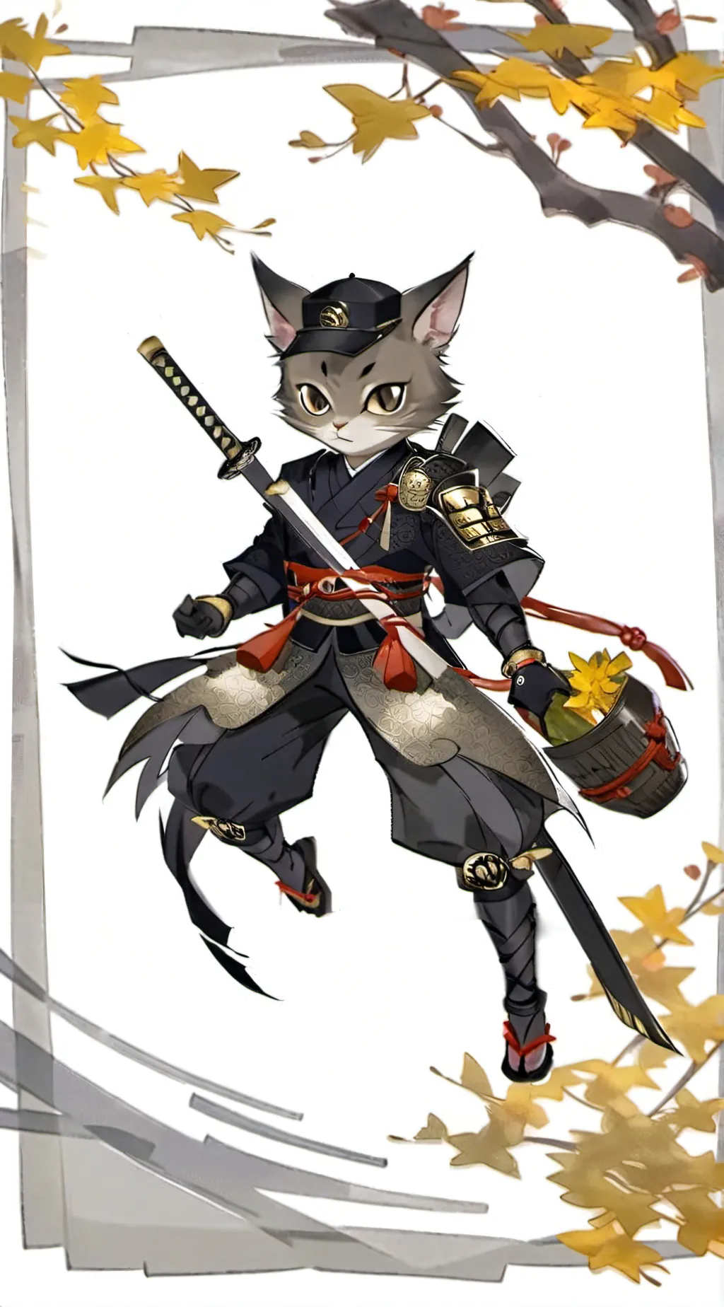 ai character: k.c background