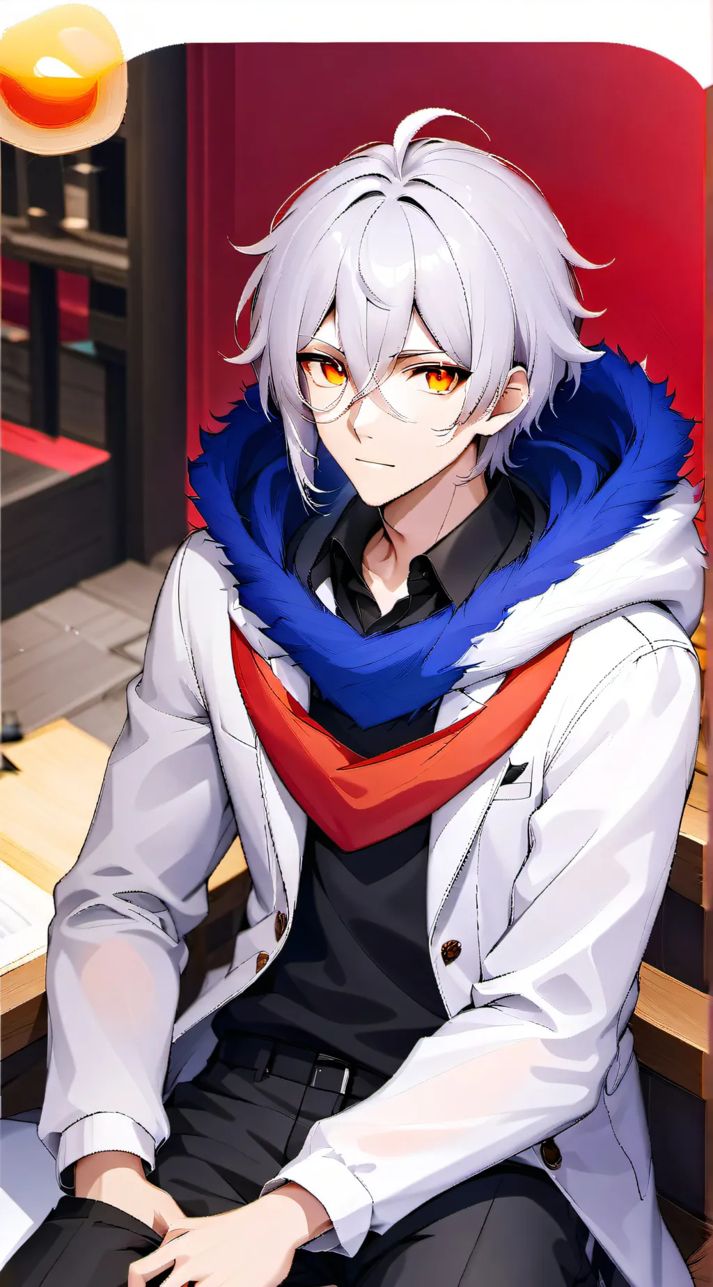 ai character: Mr.Whitemare background