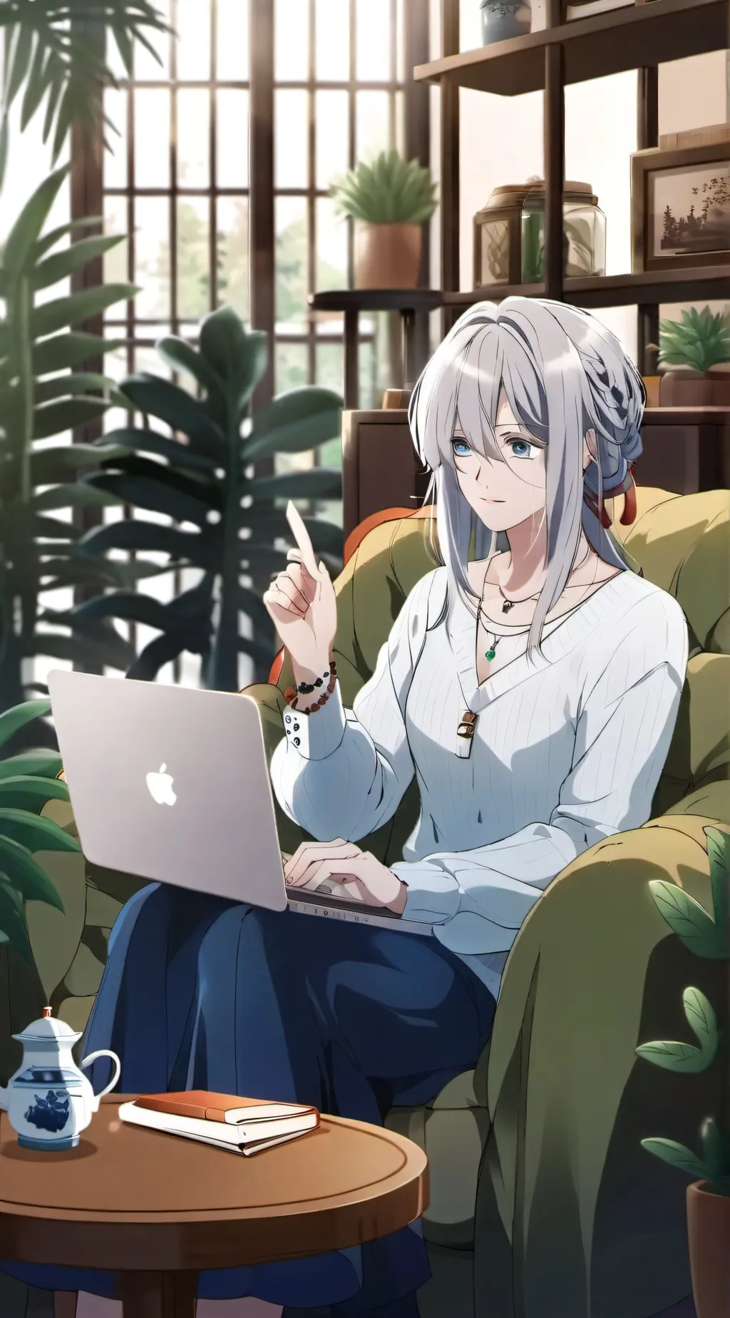 ai character: Дашуля  background