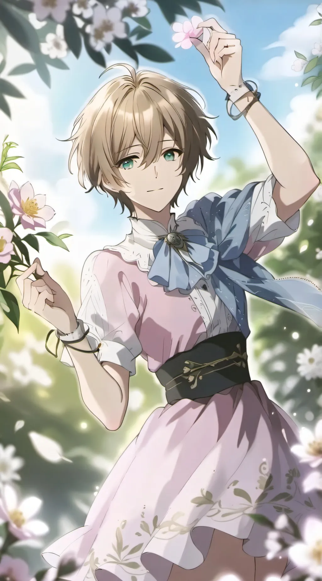 ai character: Aaron background