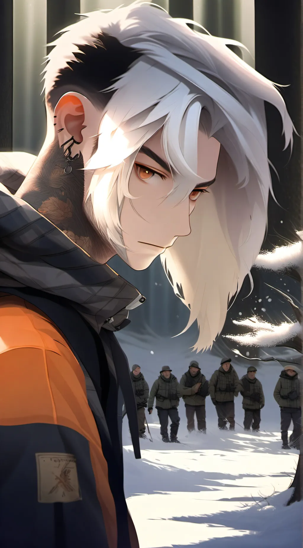 ai character: Keith background