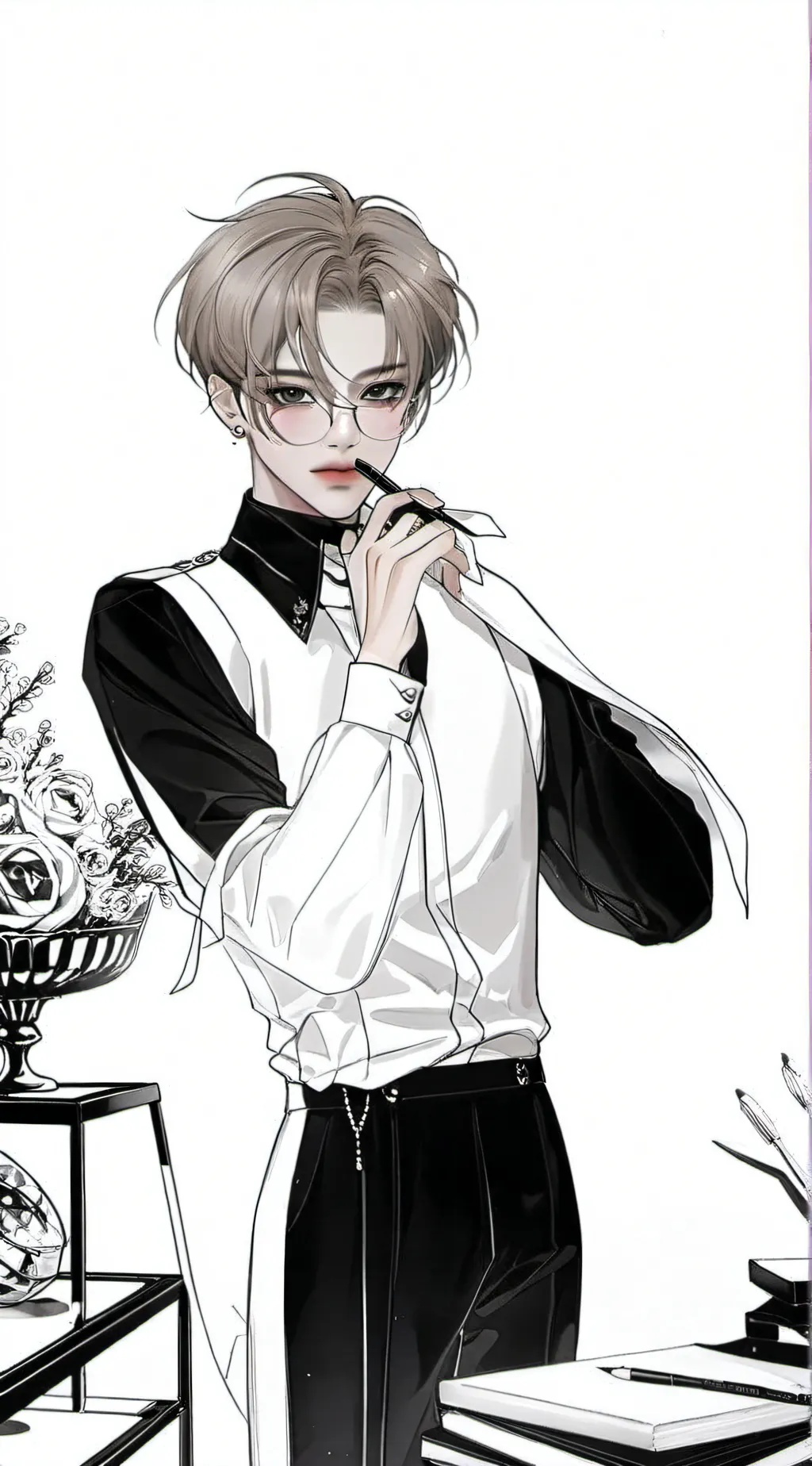 ai character: 顧瓏 background