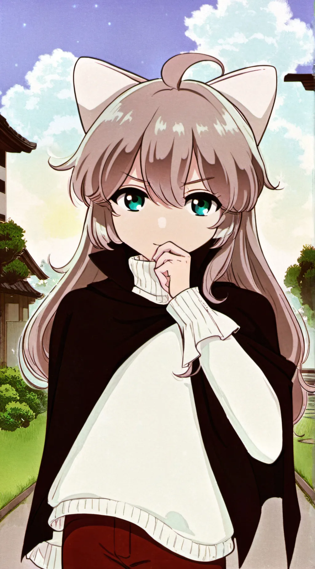 ai character: Lesbian girl background