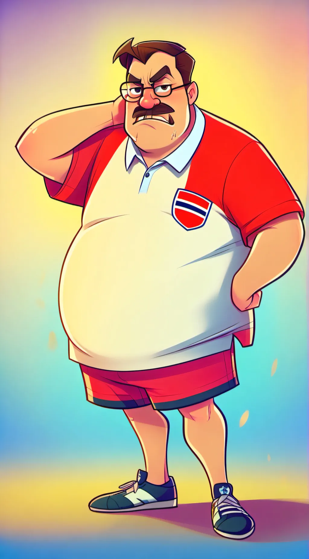 ai character: Angry Spurs Fan background