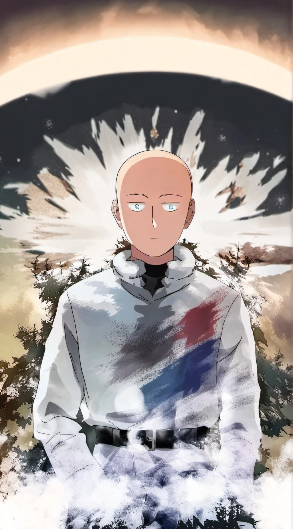 ai character: one punch man background
