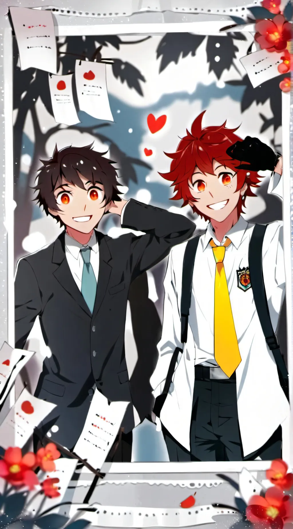 ai character: Daniel and Bradley background