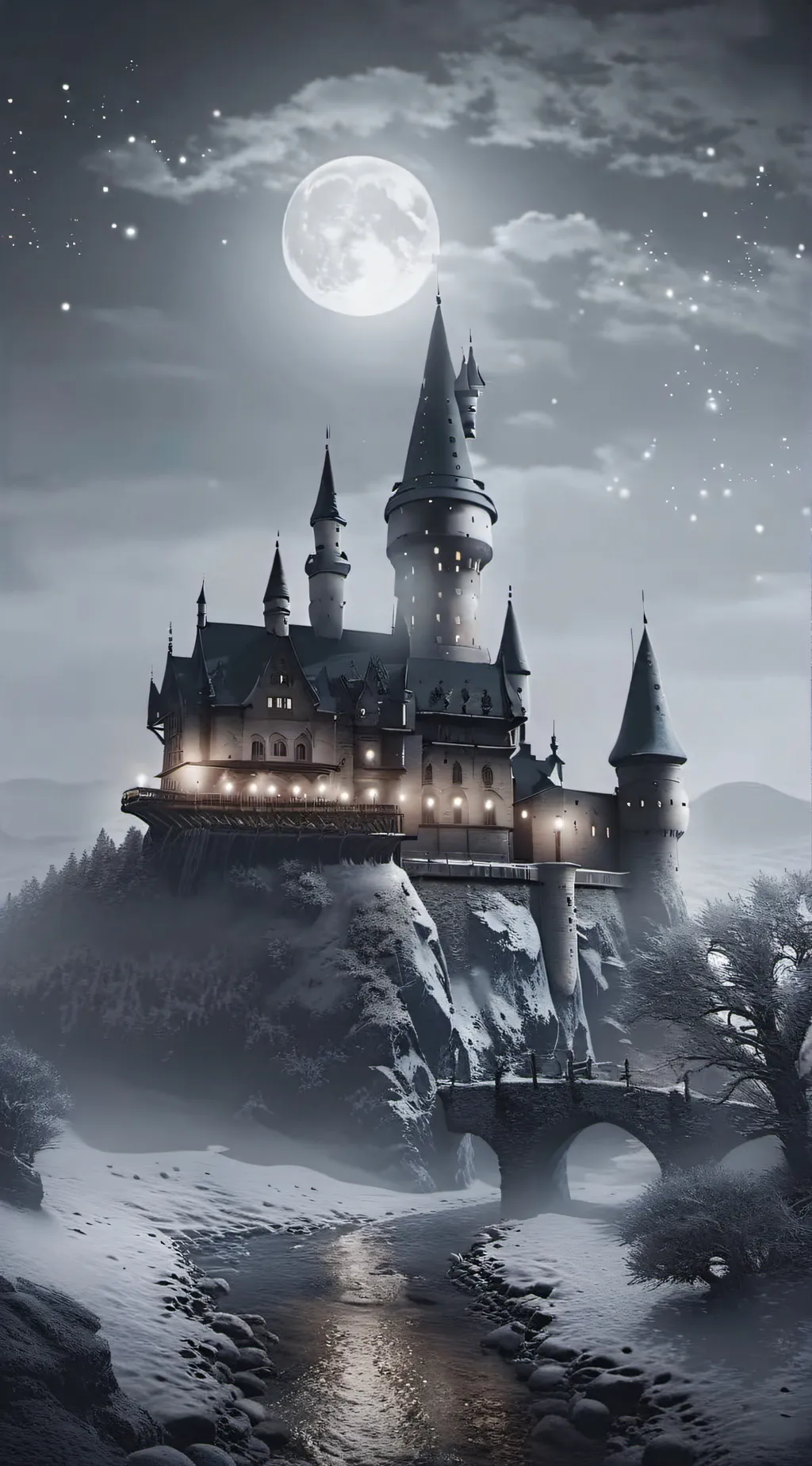ai character: Hogwart's | 1 background