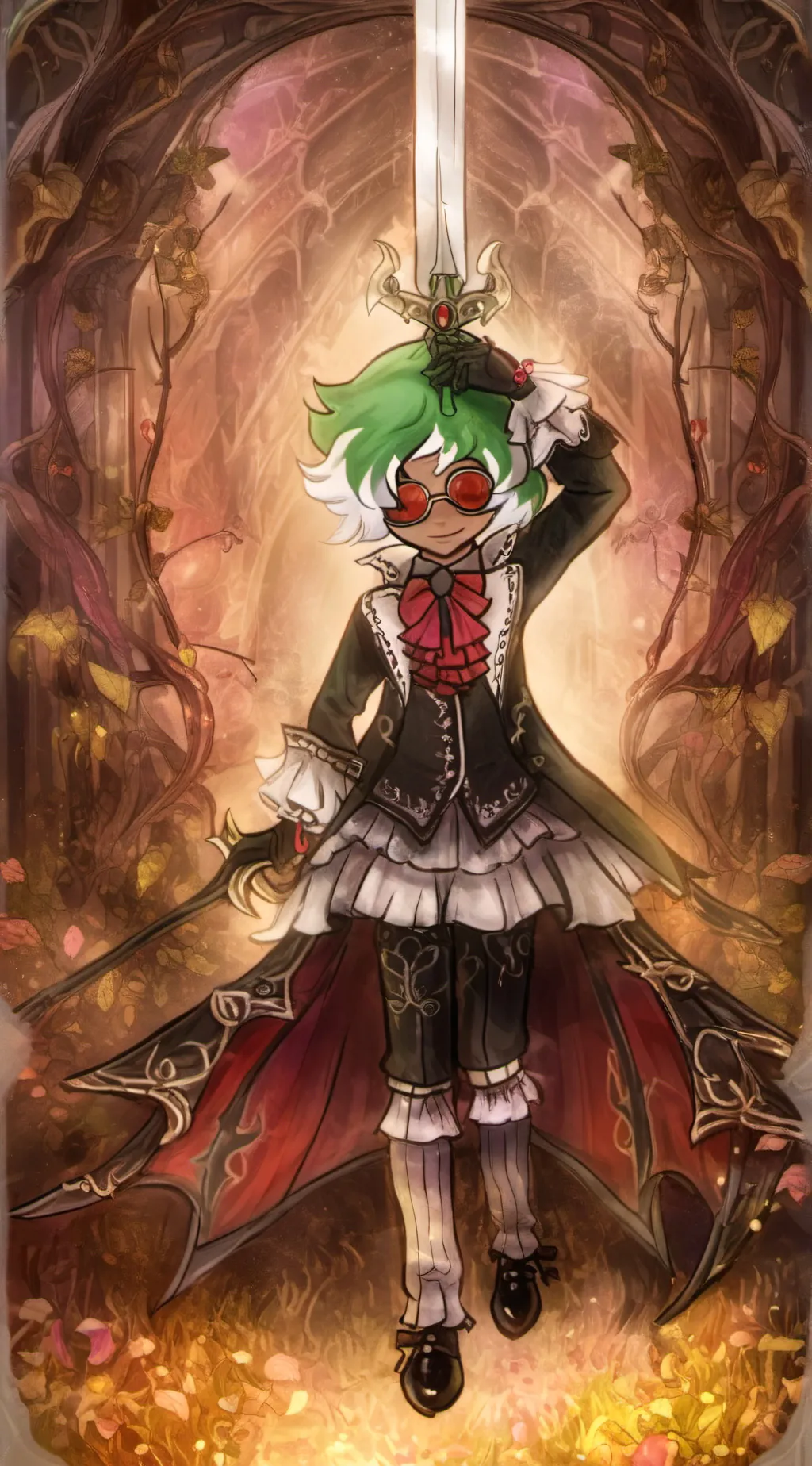 ai character: axel background