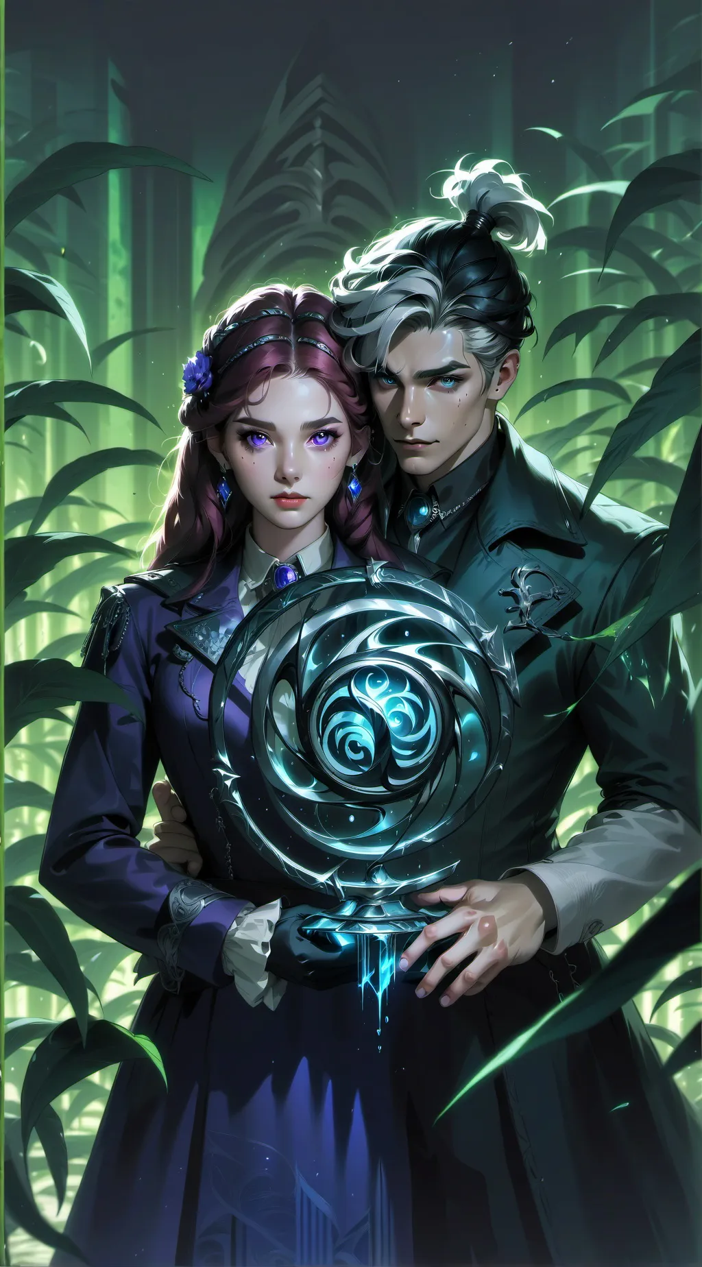 ai character: Jason and jasmine background