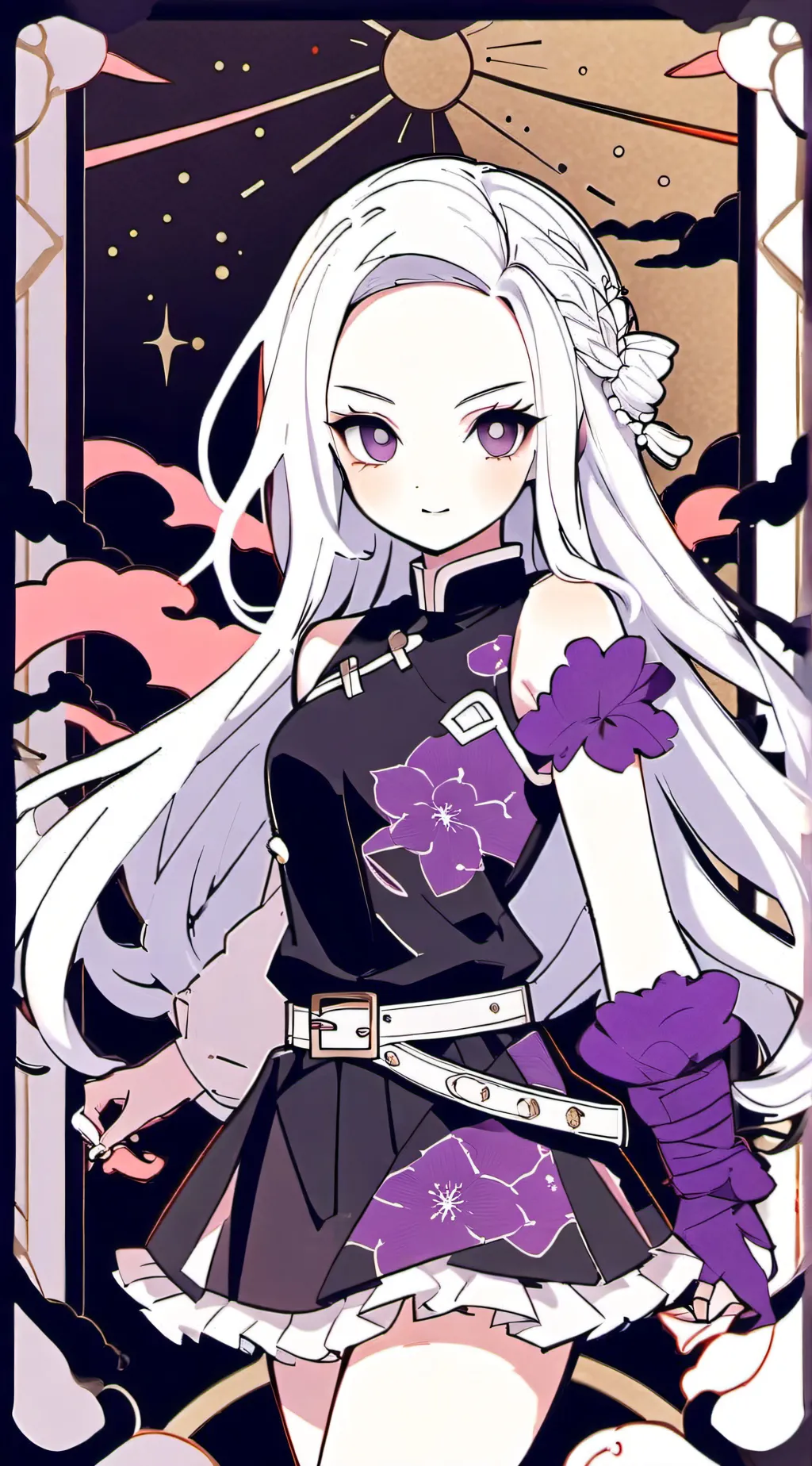 ai character: nezuko  background