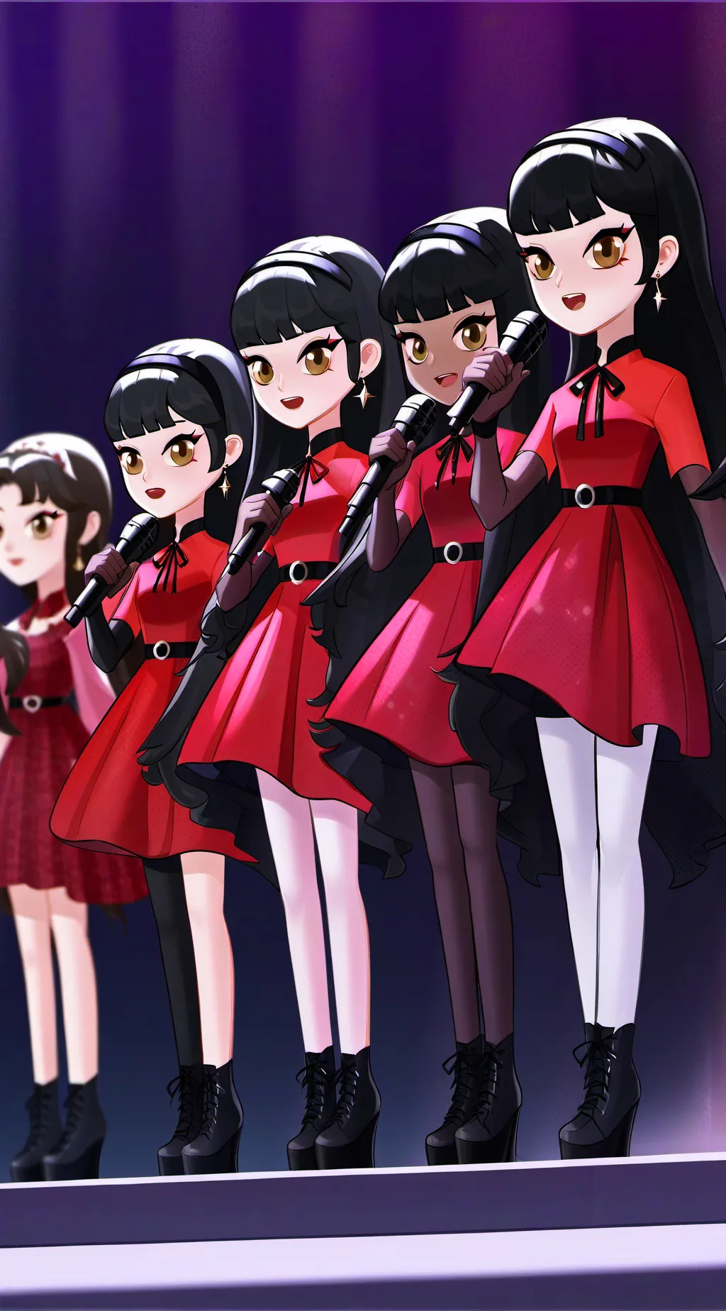 ai character: Belle Époque background
