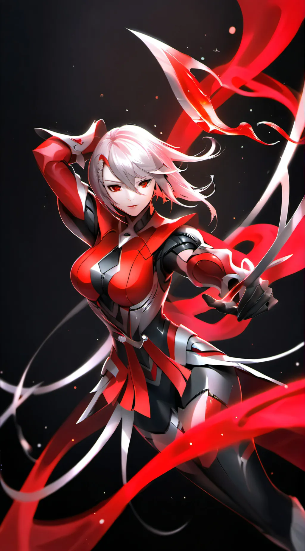 ai character: Kny x Arlecchino background