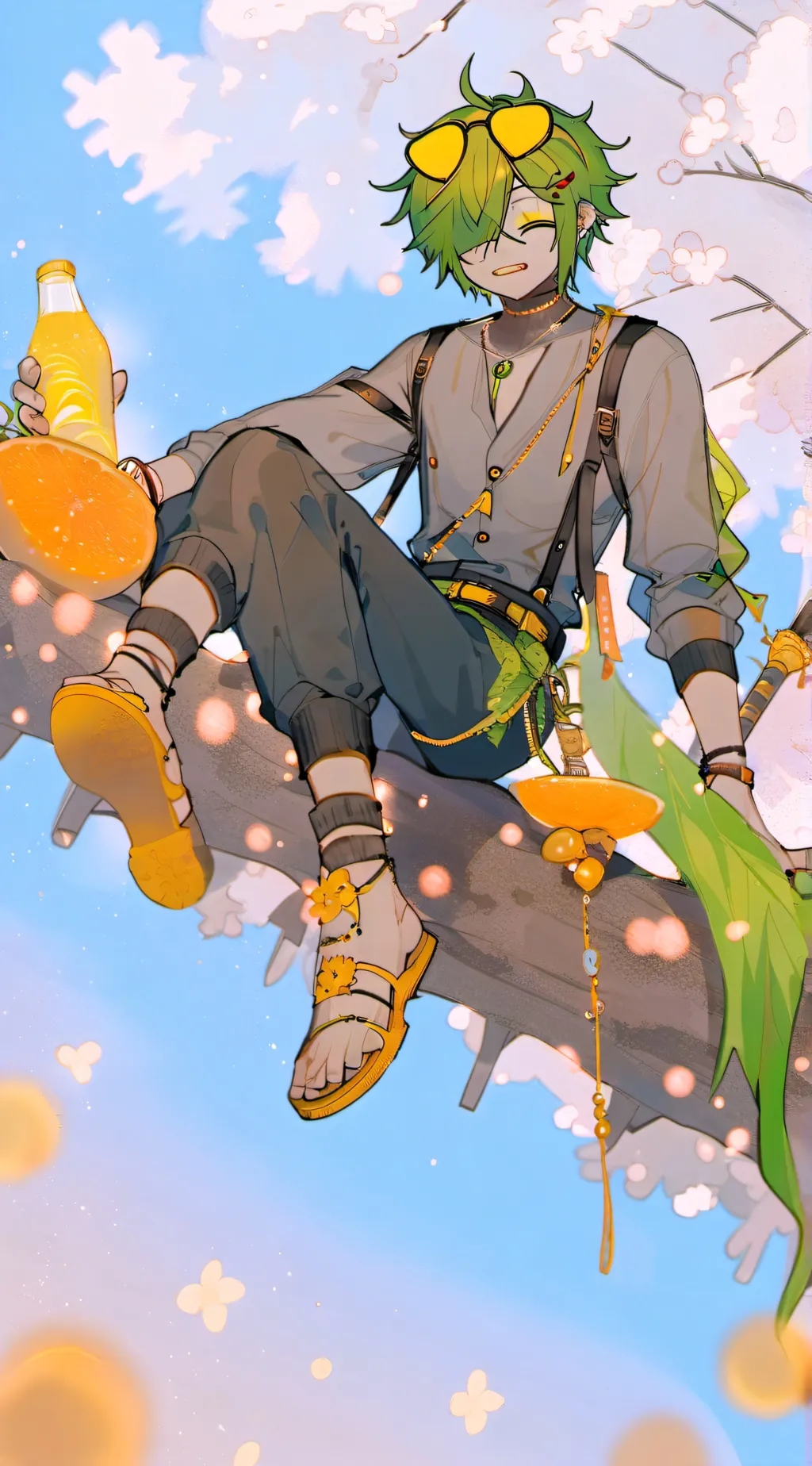 ai character: the color group background