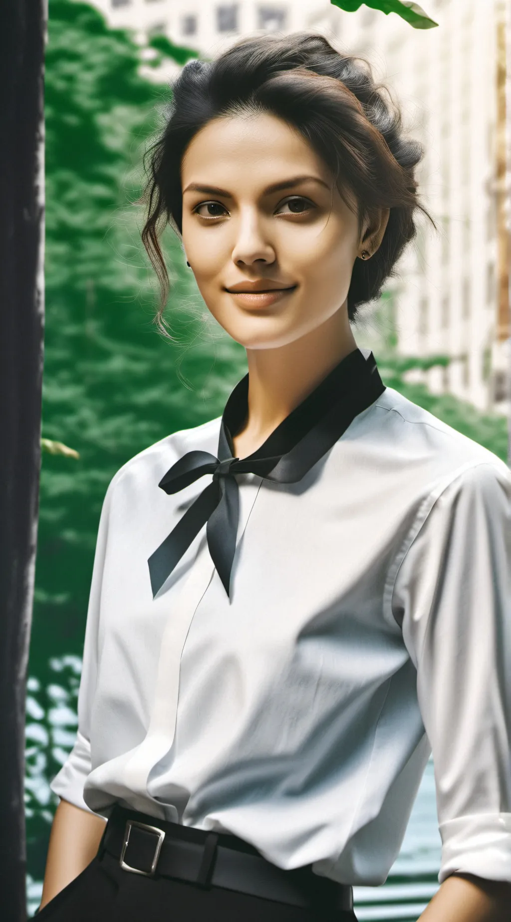 ai character: Helena  background