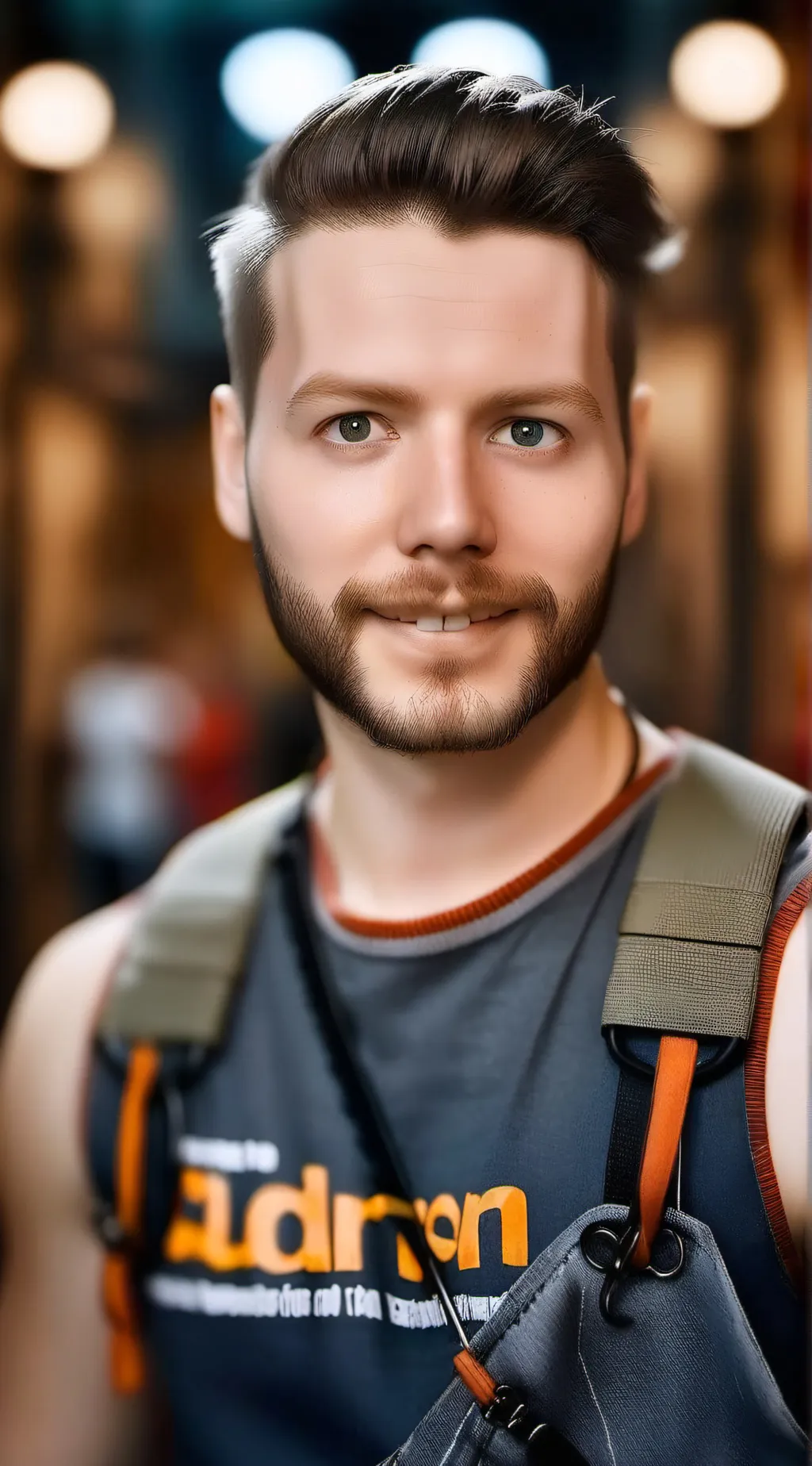 ai character: IDzock background