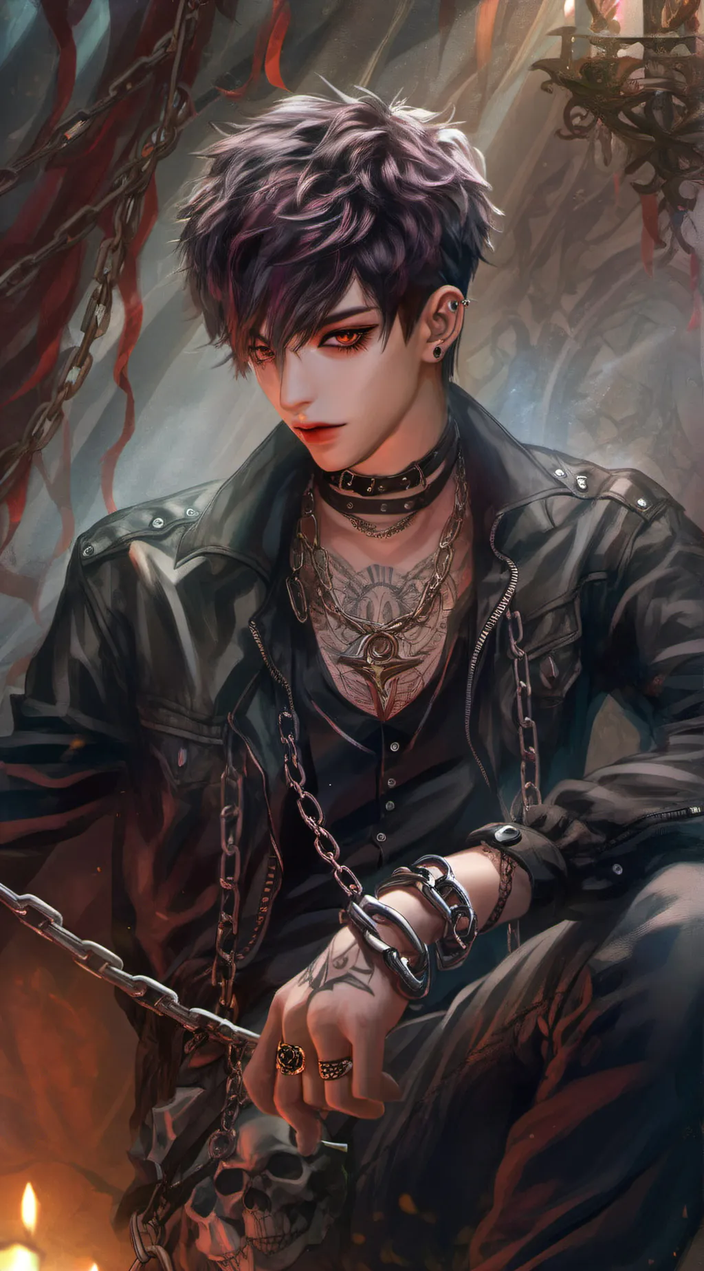 ai character: Victor  background